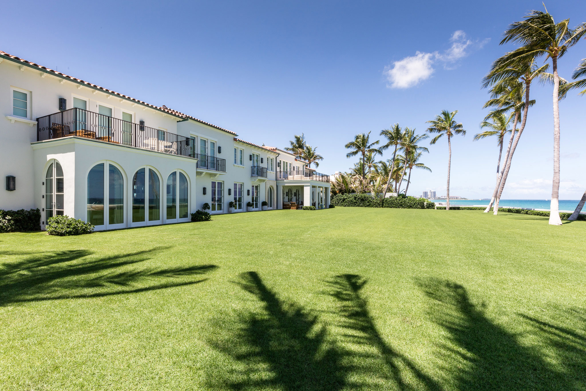 Ocean-front Compound - Exterior of ocean-front compound, luxury home in paradise. Design by Pembrooke...