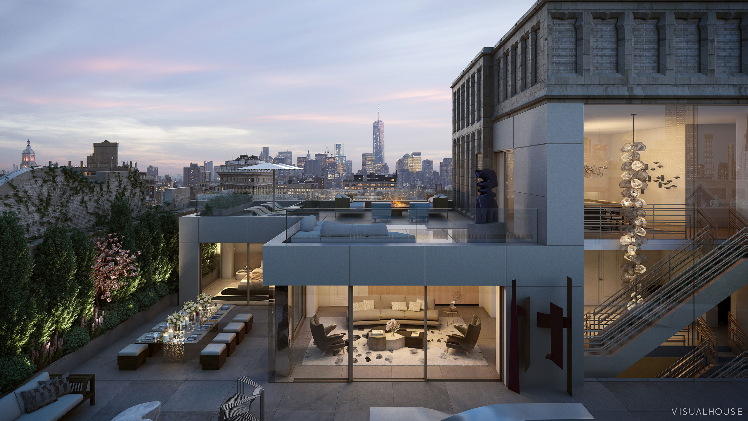 212 Fifth Avenue - Exterior of 212 Fifth Avenue, condo conversion. Interior design by Pembrooke...