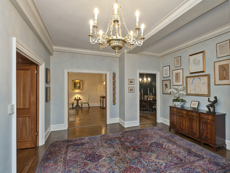 Uptown Eclectic Entry Foyer, Before
