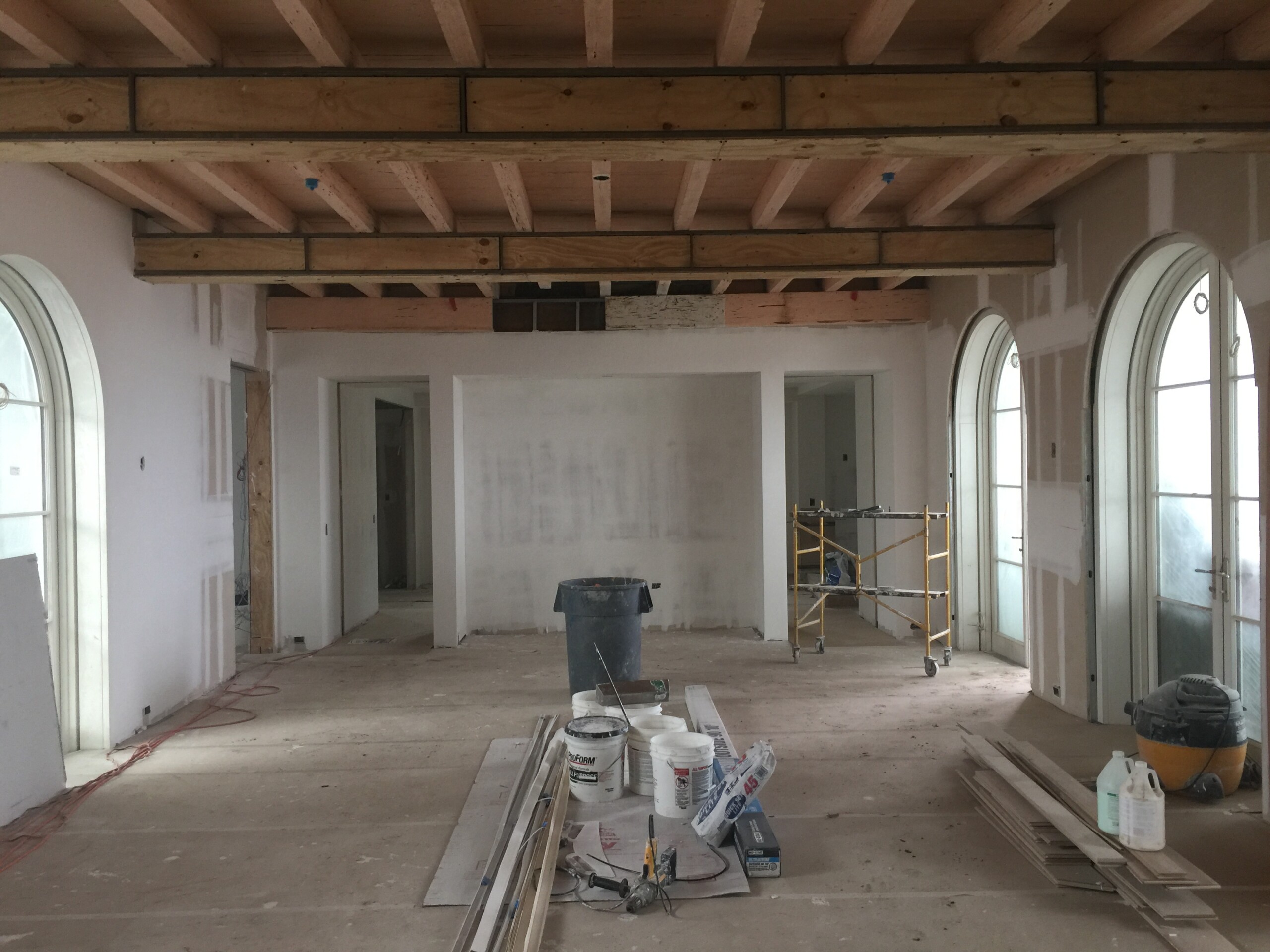 Kennedy House Dining Room, Construction