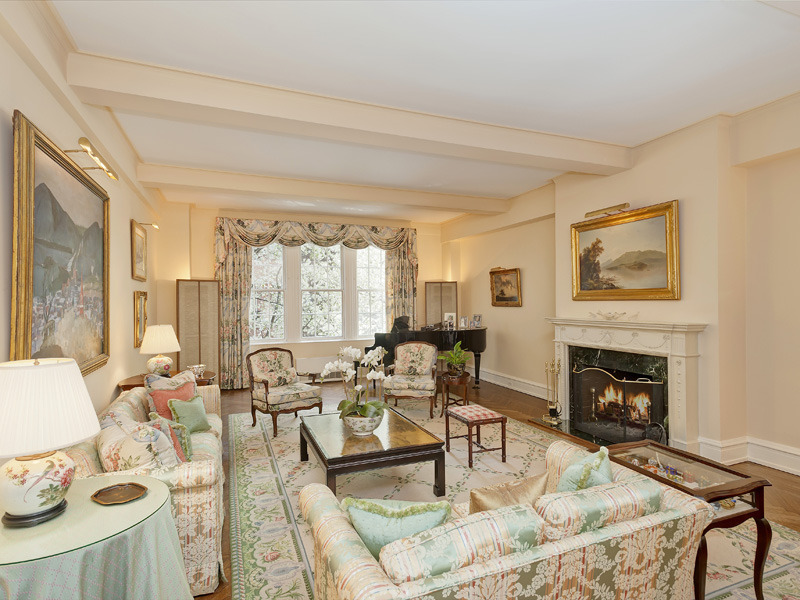 Uptown Eclectic Living Room, Before