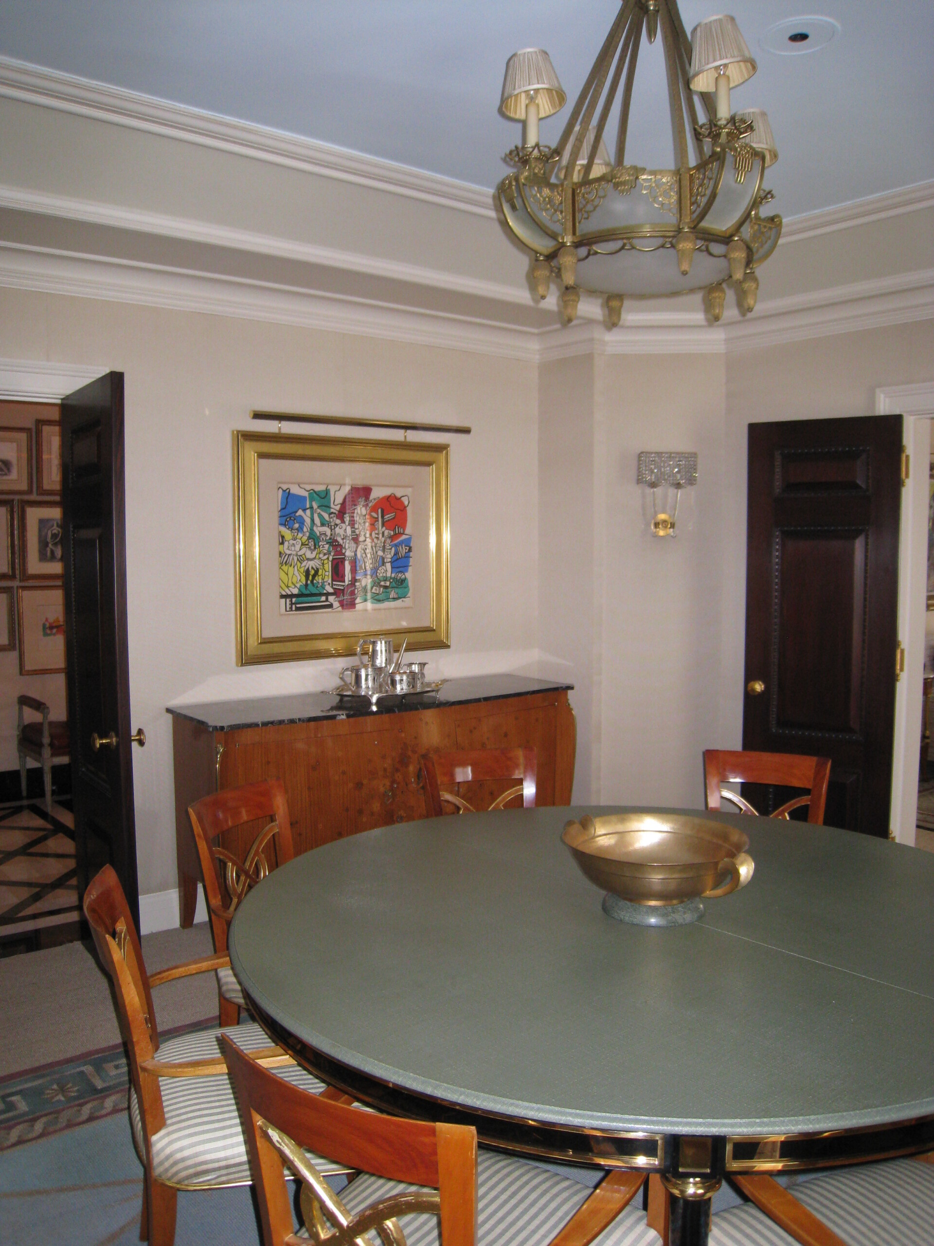 Classical Park Avenue Dining Room, Before