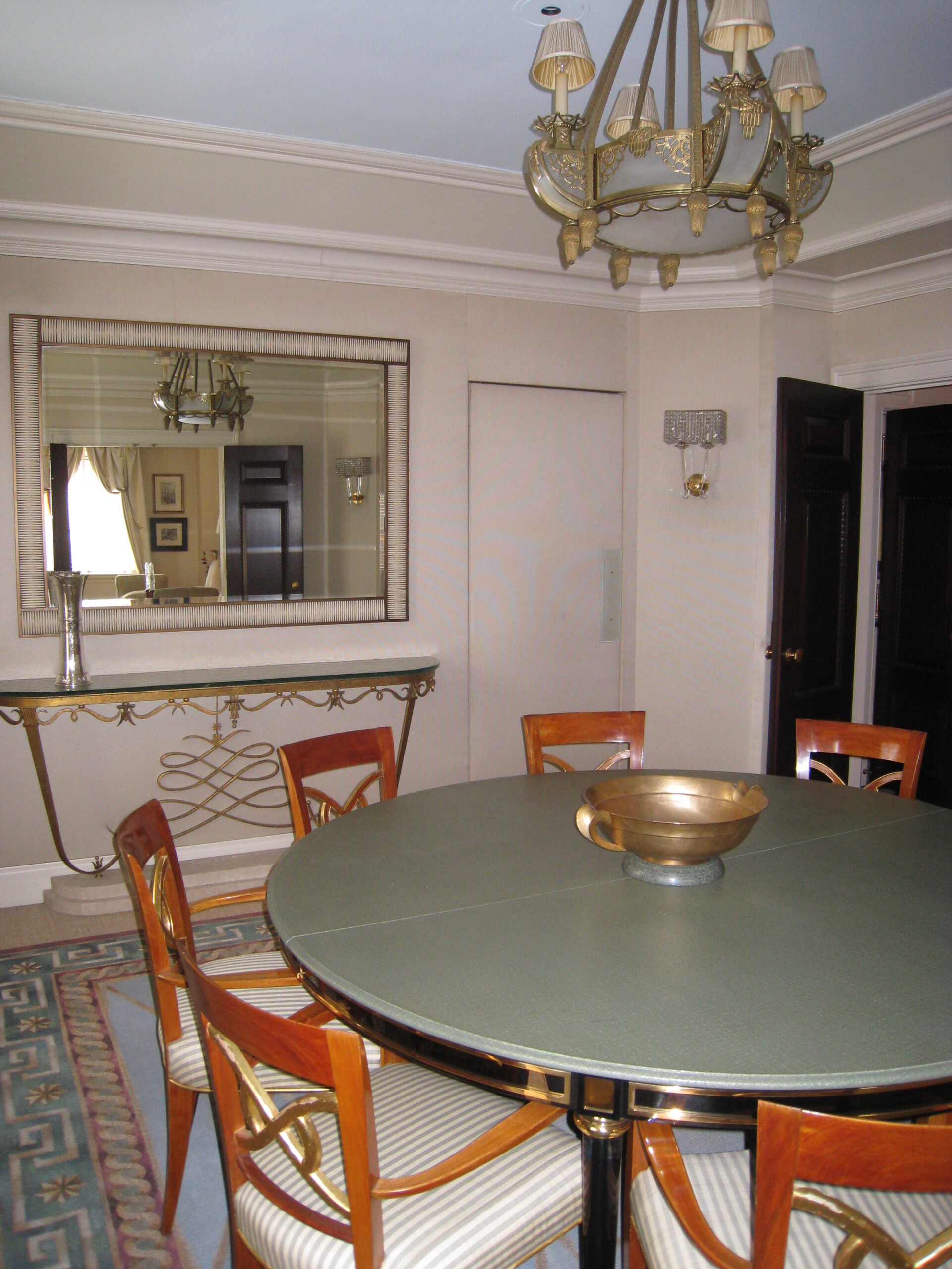 Classical Park Avenue Dining Room, Before