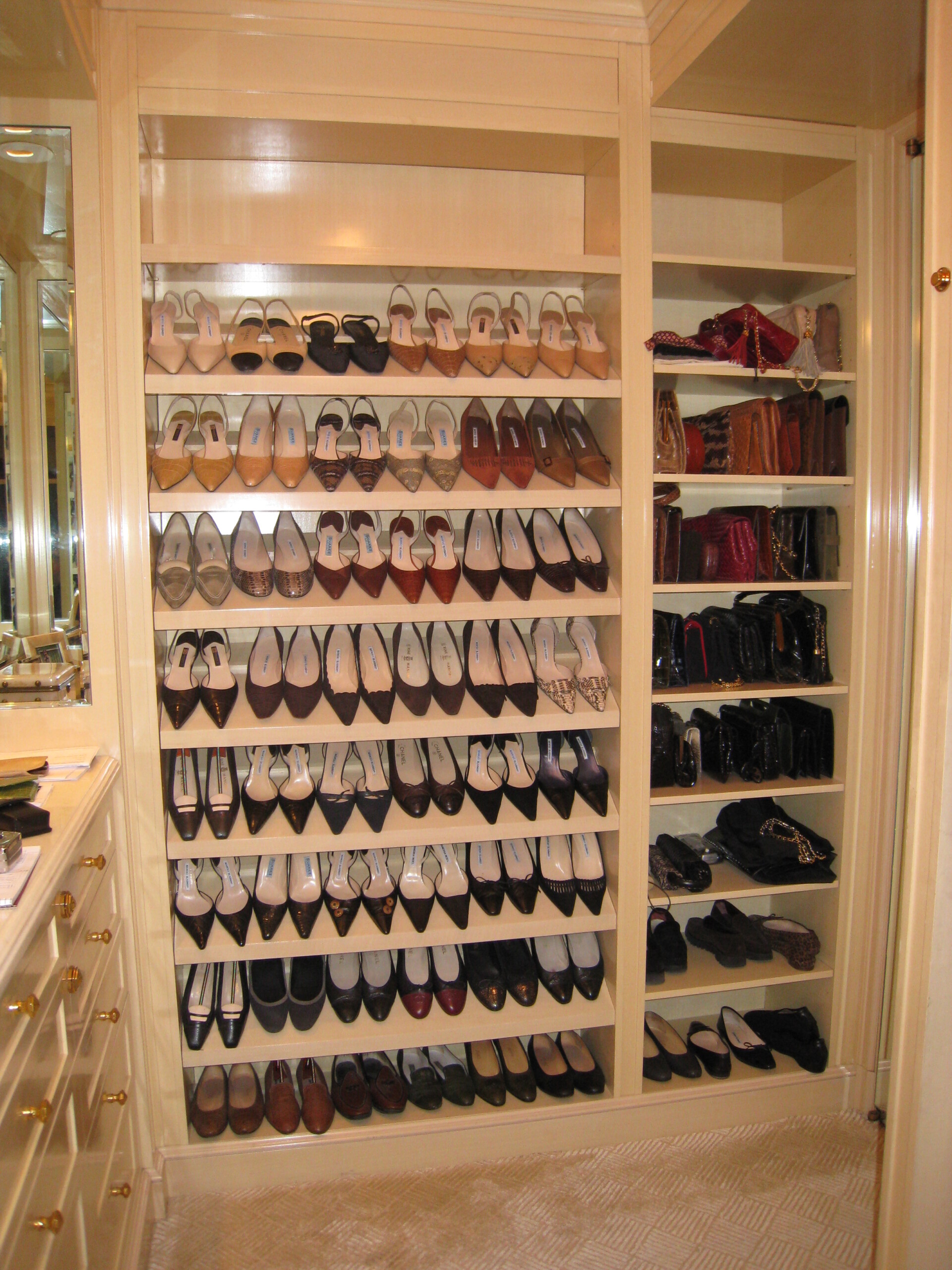 Classical Park Avenue Her Closet, Before