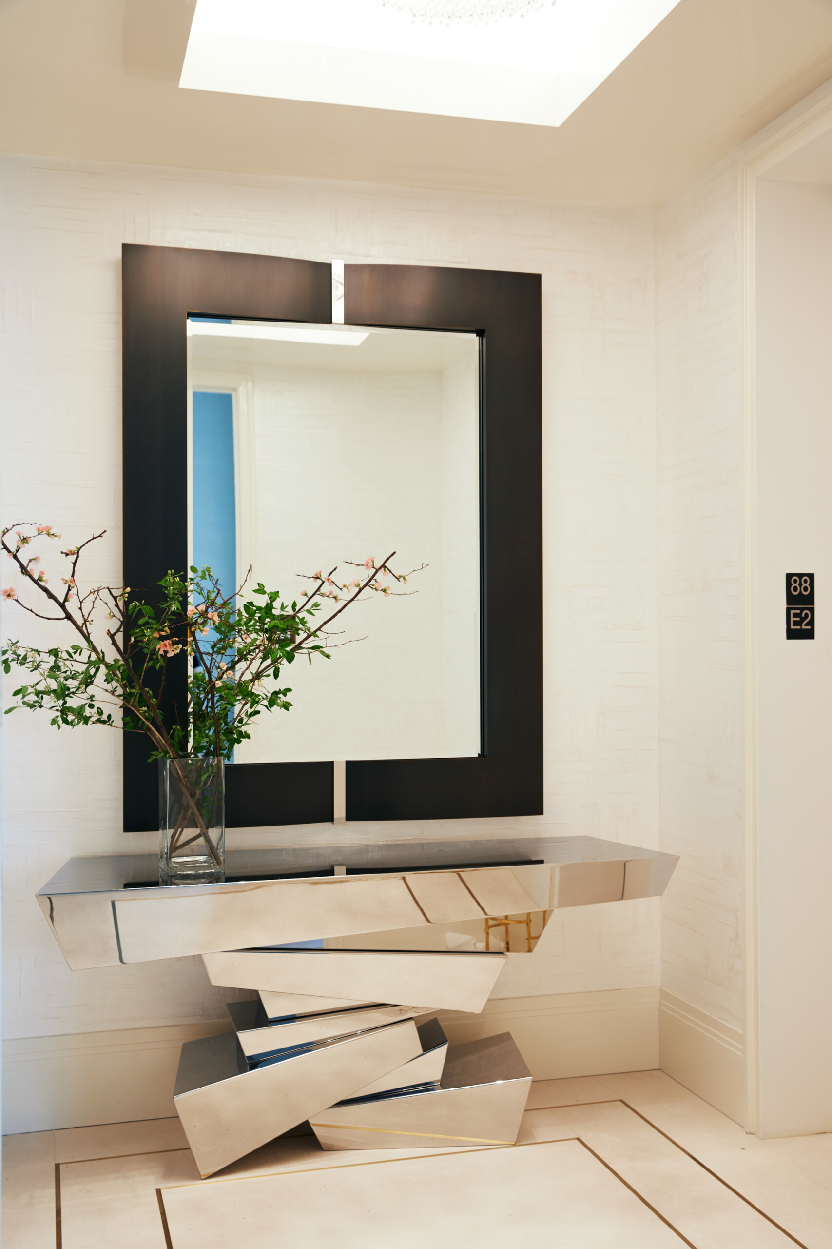 Penthouse in the Sky, Entryway, Photography by Genevieve Garruppo