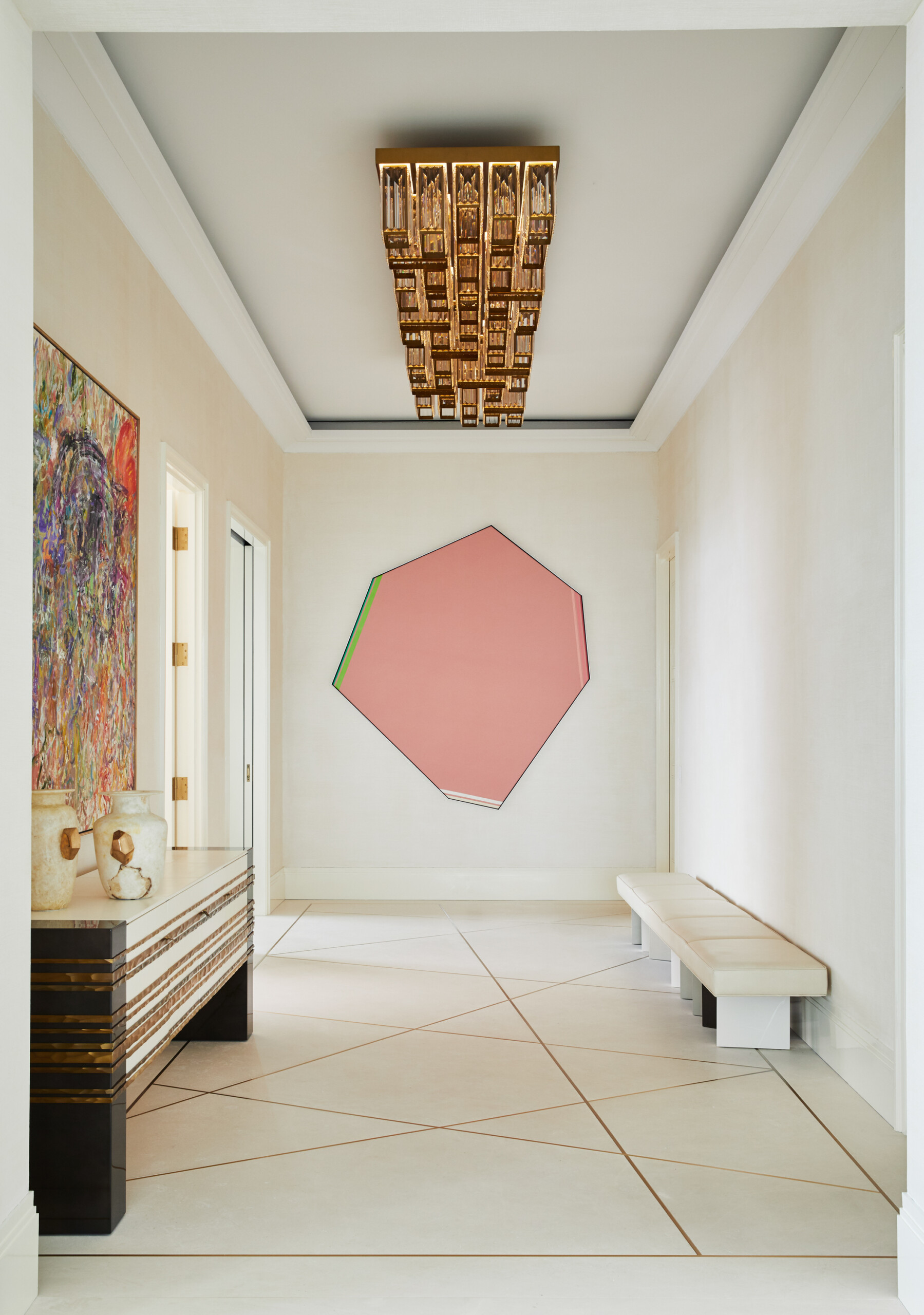 Penthouse in the Sky, Entryway, Photography by Genevieve Garruppo