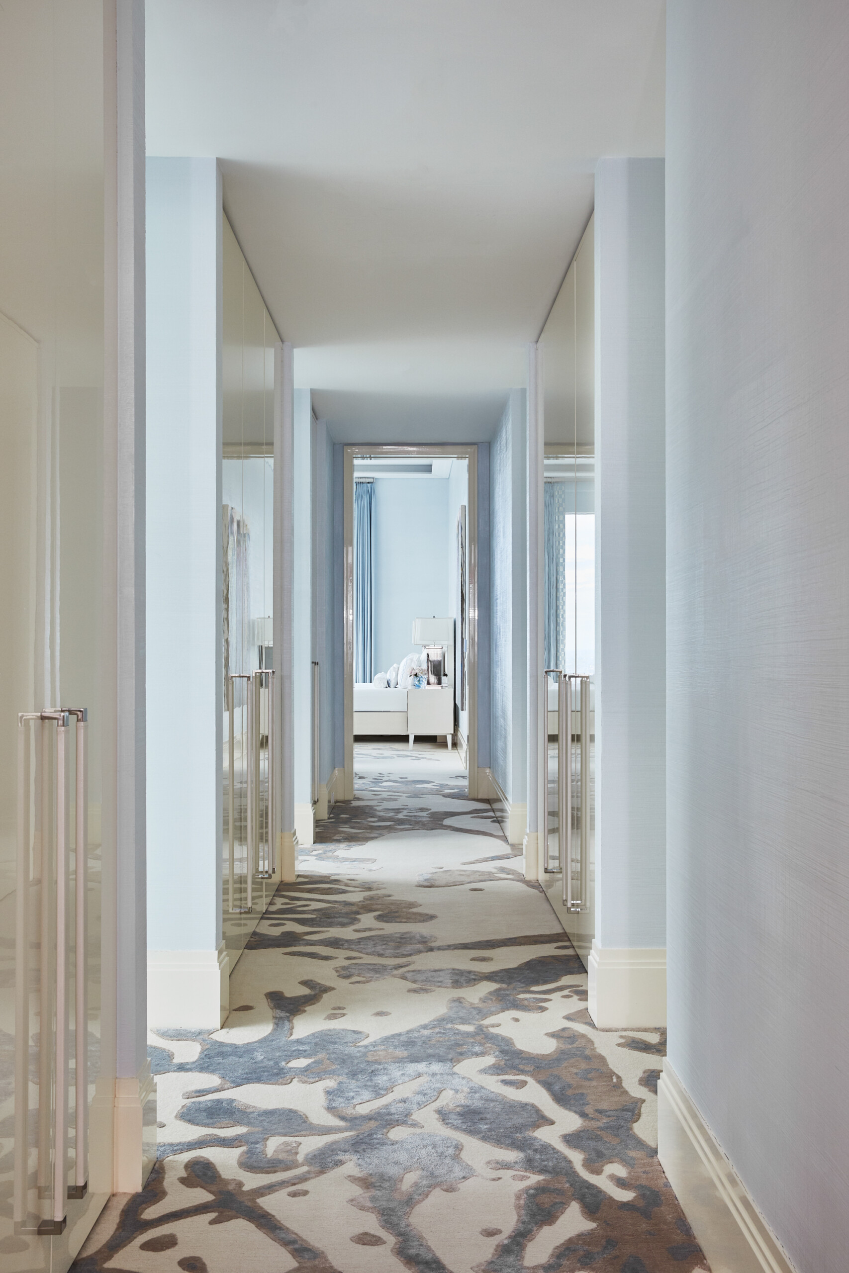 Penthouse in the Sky, Hallway, Photography by Genevieve Garruppo