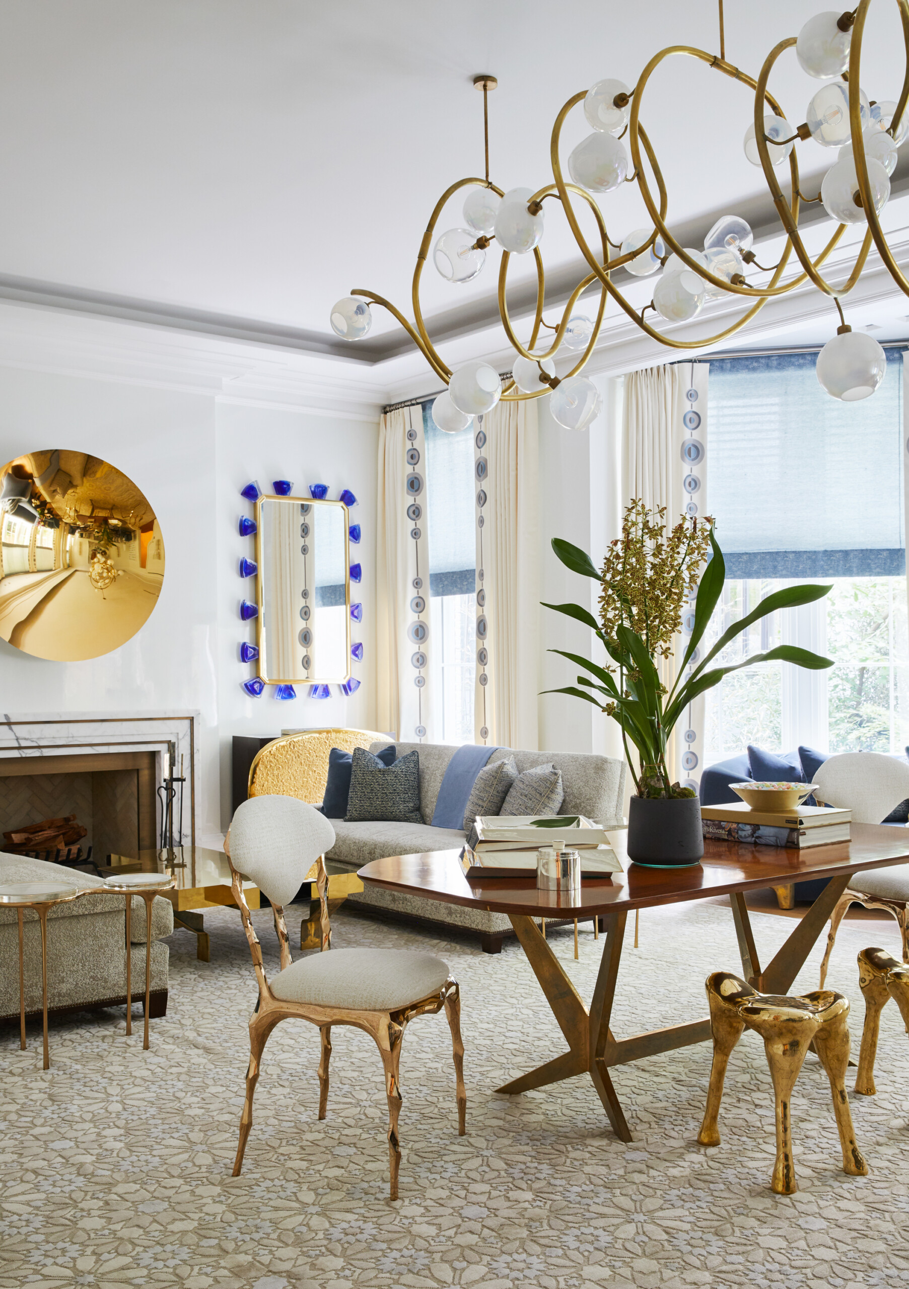 Gold Coast Townhouse, Living Room, Photography by Genevieve Garruppo