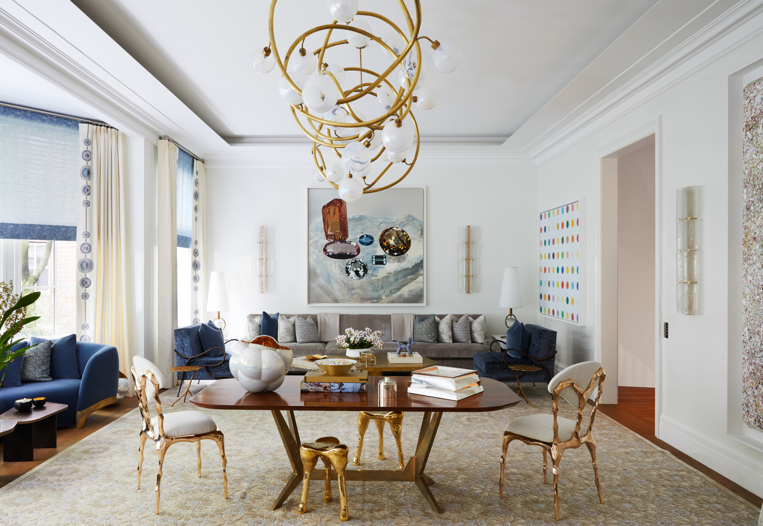 Gold Coast Townhouse, Living Room, Photography by Genevieve Garruppo