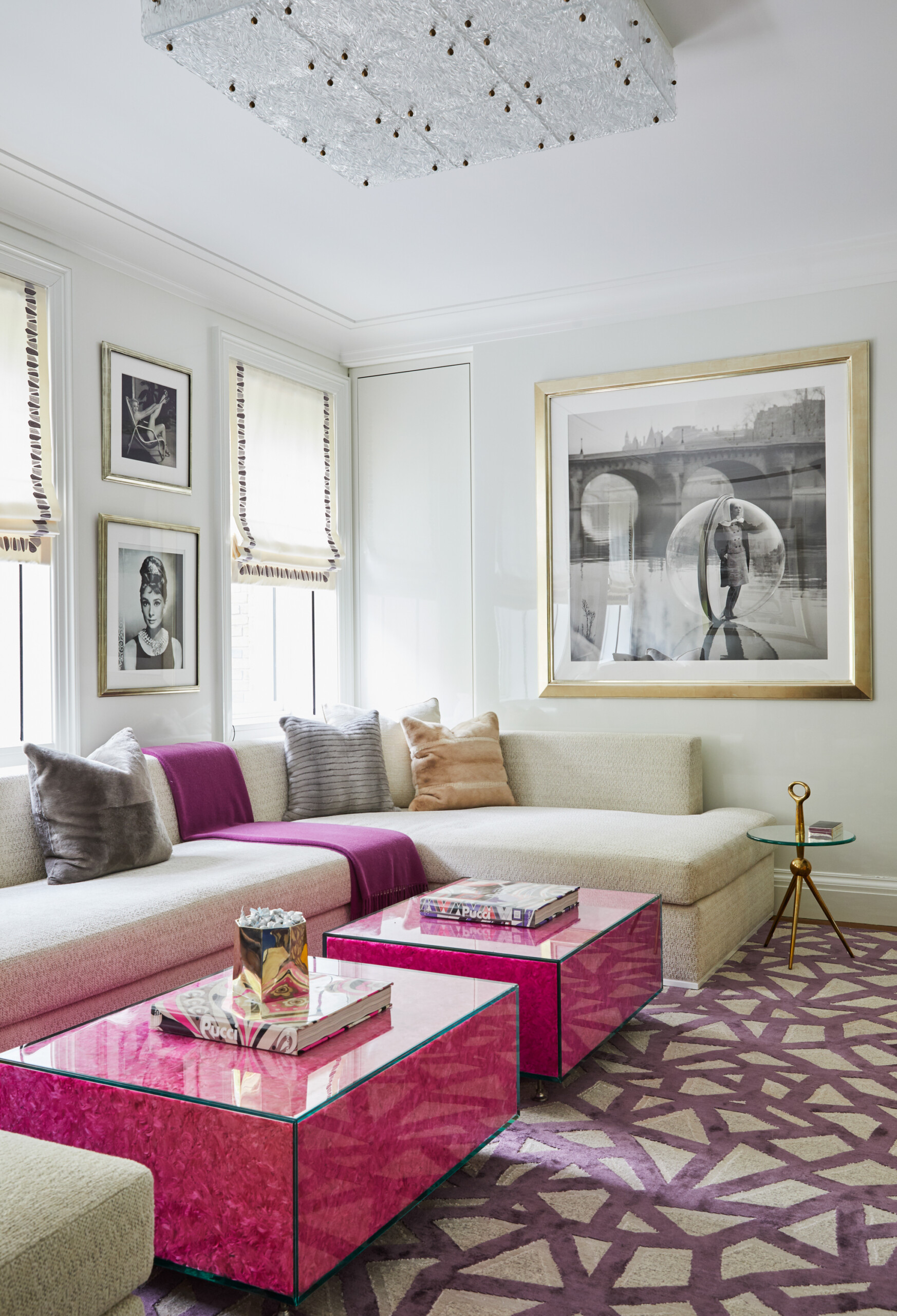 Gold Coast Townhouse, Seating Room, Photography by Genevieve Garruppo