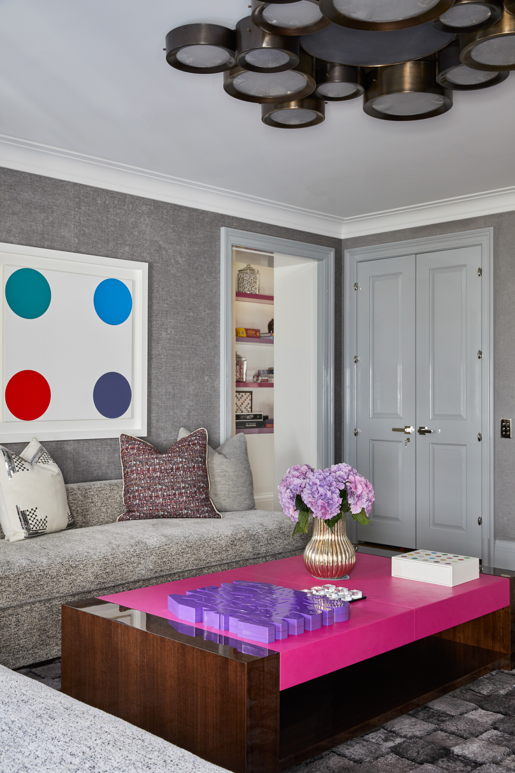 Gold Coast Townhouse, Family Room, Photography by Genevieve Garruppo