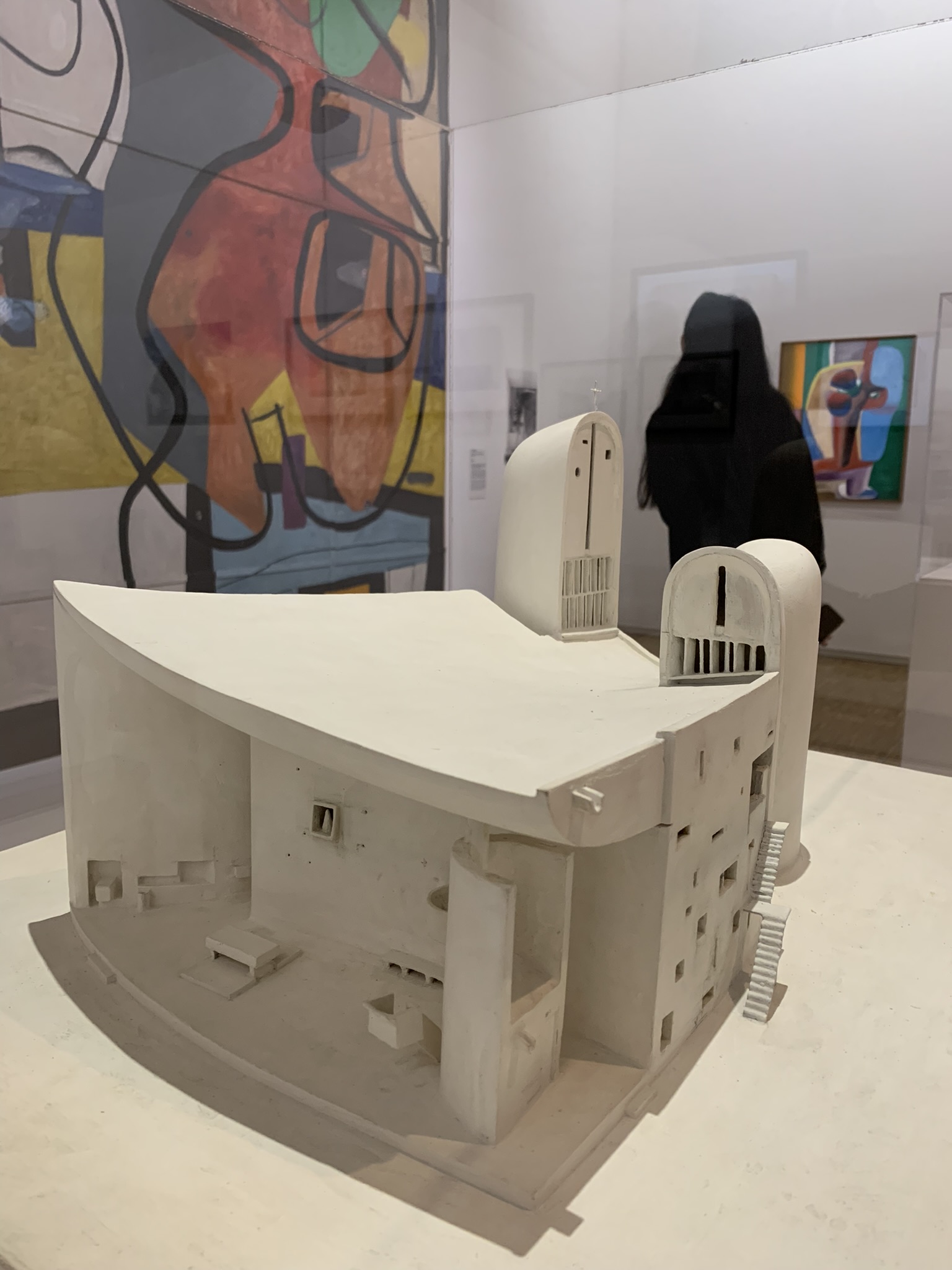 Centre Pompidou Le Corbusier Ronchamp Maquette