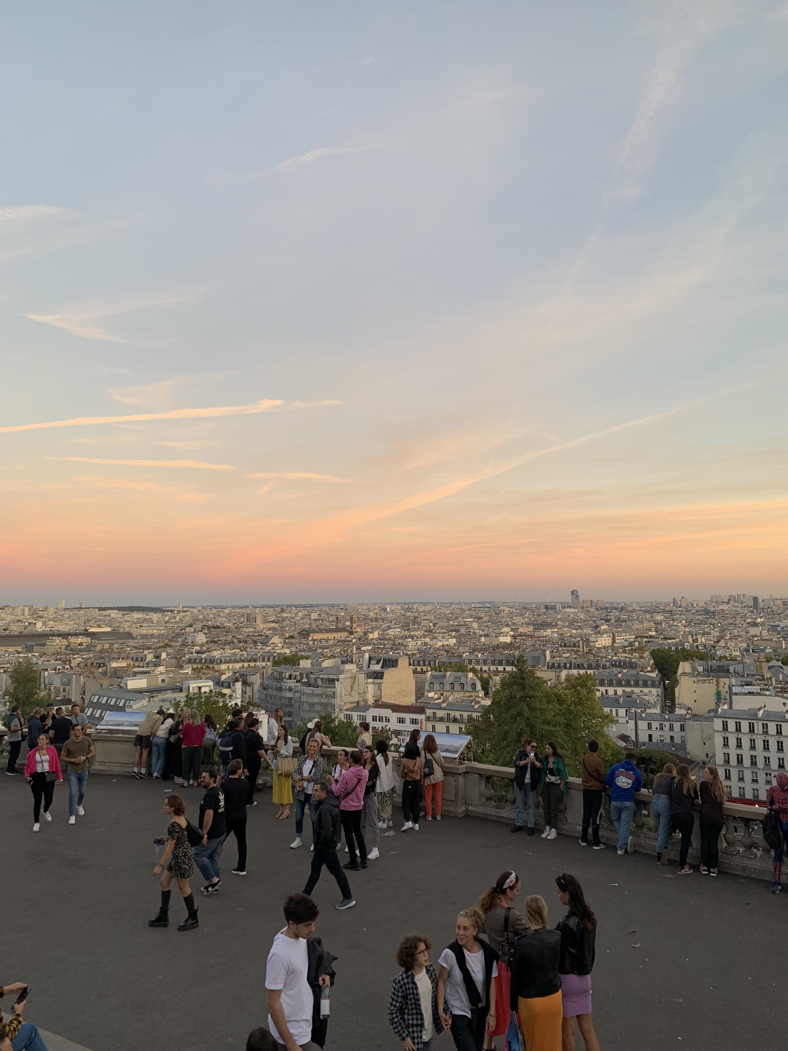 Sacre Coeur Montmartre Sunset