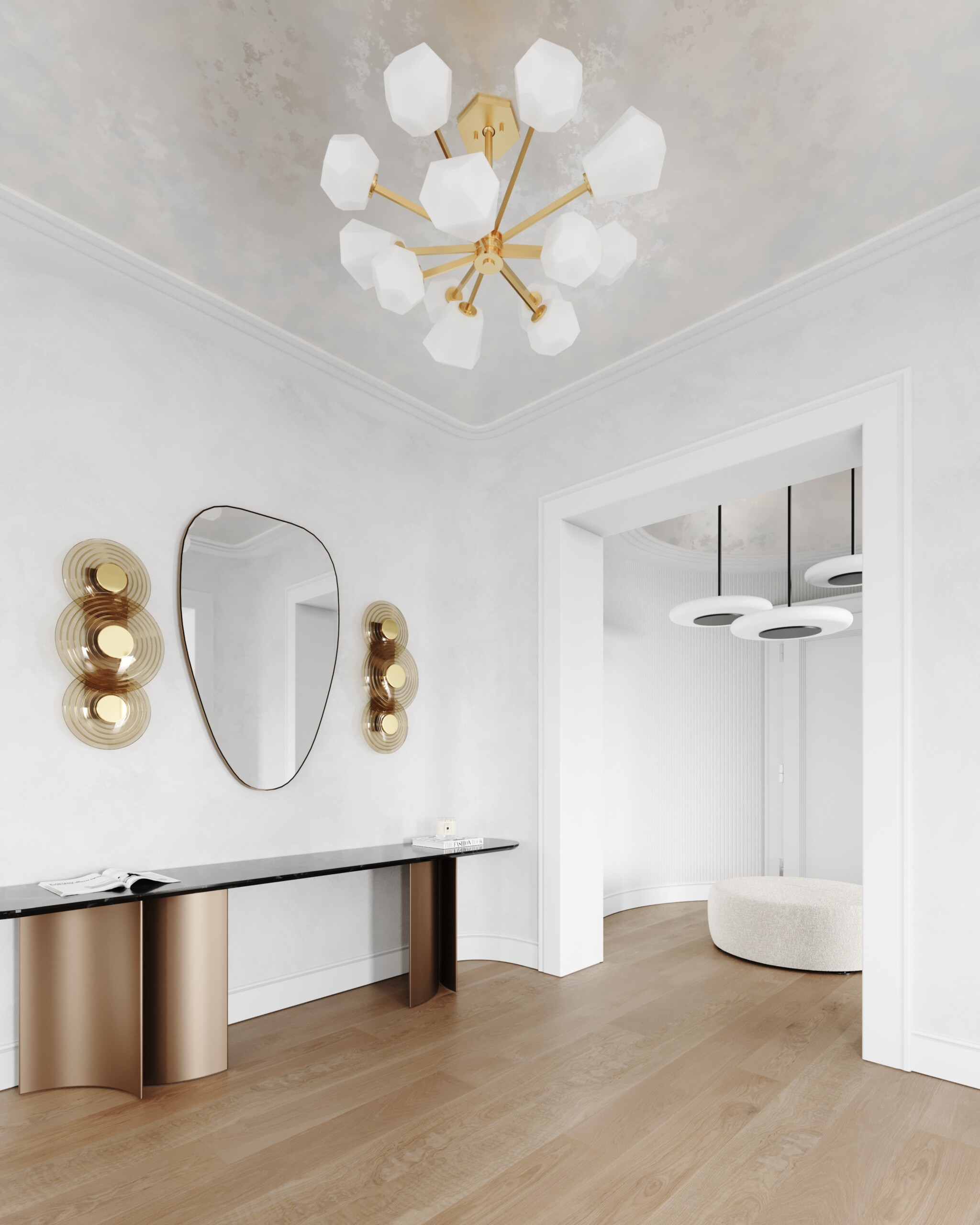 Pembrooke & Ives X Hudson Valley Lighting Collaboration, Rendering