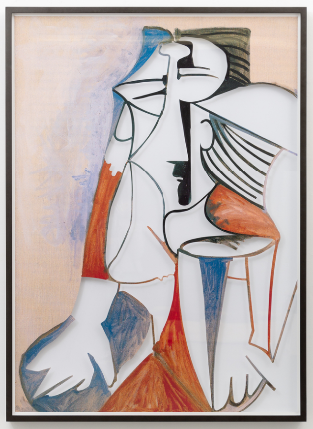 Jose Davila, Untitled (Seated Woman) at the Sean Kelly Gallery