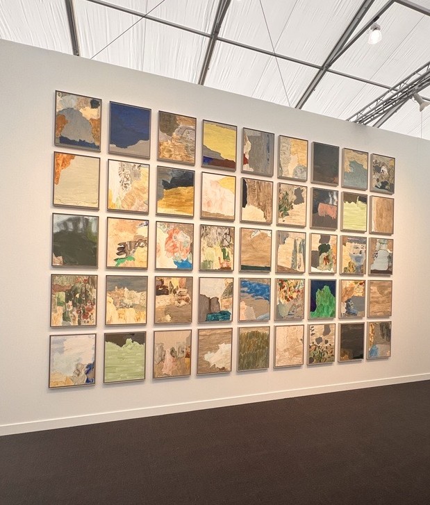 Andreas Eriksson Texture Mapping lll seen in the Stephen Friedman Gallery