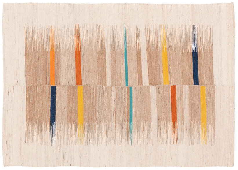 Stark Carpet, Dea Rug, multicolored rug cream, orange, blue