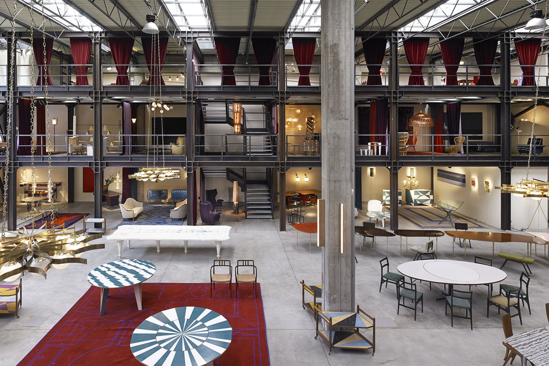 Nilufar Depot, in Milan, Italy