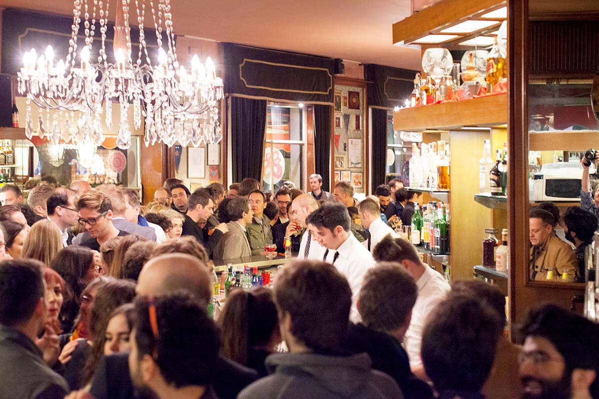 Bar Basso interior, photographed by Giulio Boem, Pembrooke and Ives trip to Milan