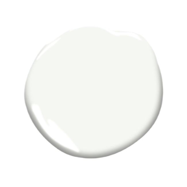 Chantilly Lace paint swatch by Benjamin Moore