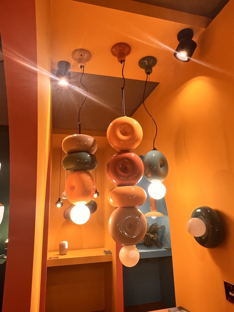 Ferroluce Bumbum, colorful light fixture,