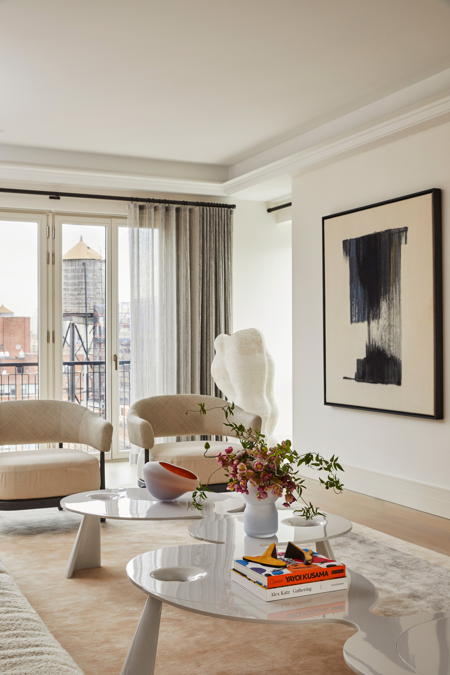 Uptown Penthouse, Living Room, Photography by Genevieve Garruppo