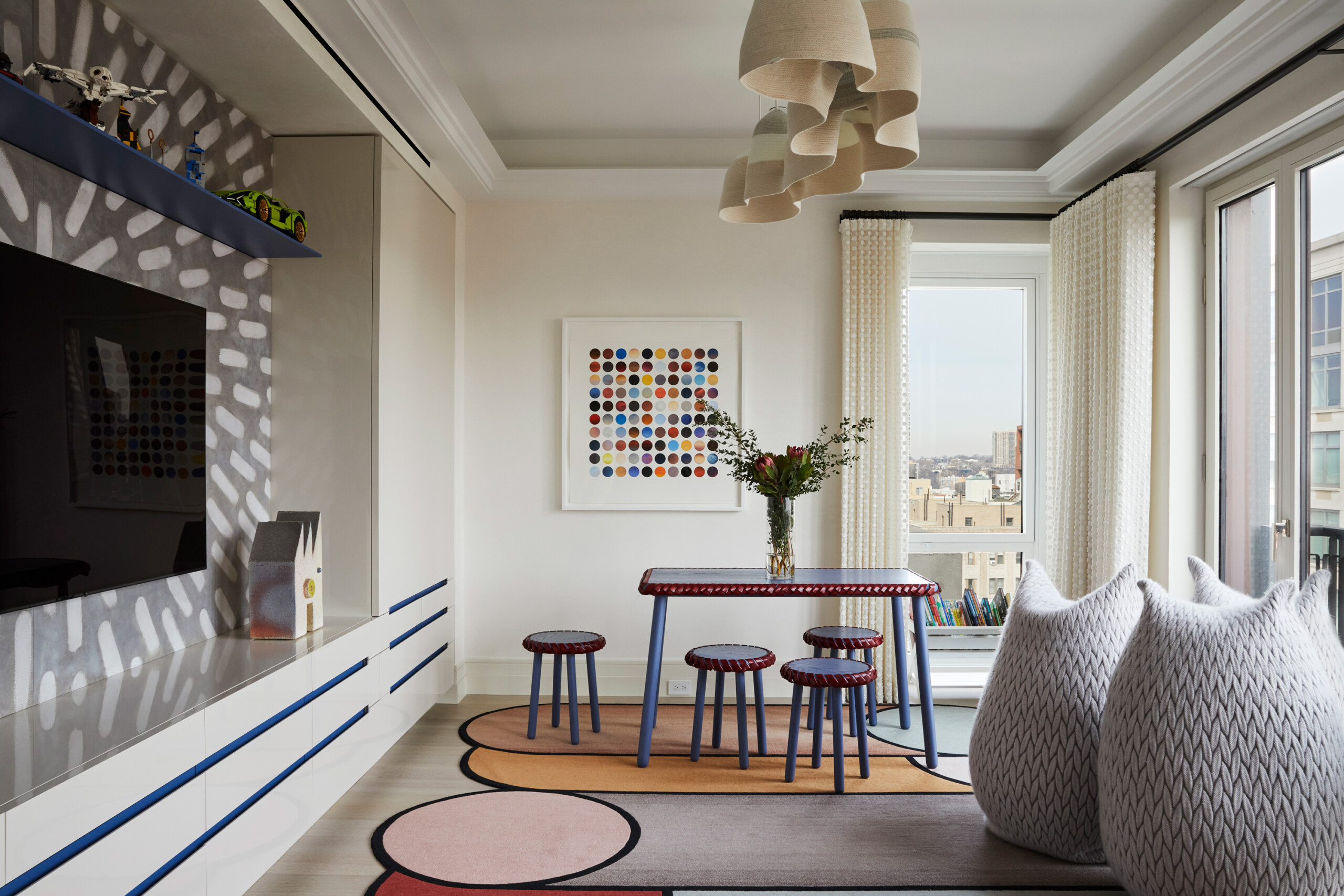 Uptown Penthouse, Play Room, Photography by Genevieve Garruppo