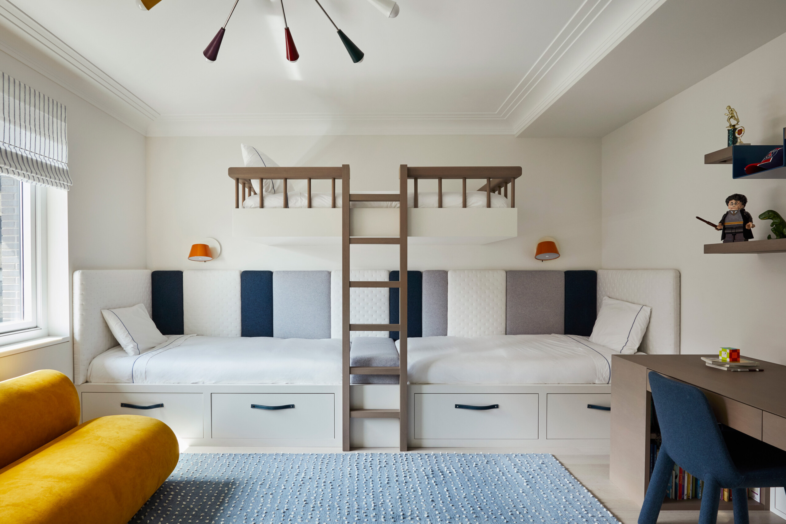 Uptown Penthouse, Kid's Bedroom, Photography by Genevieve Garruppo