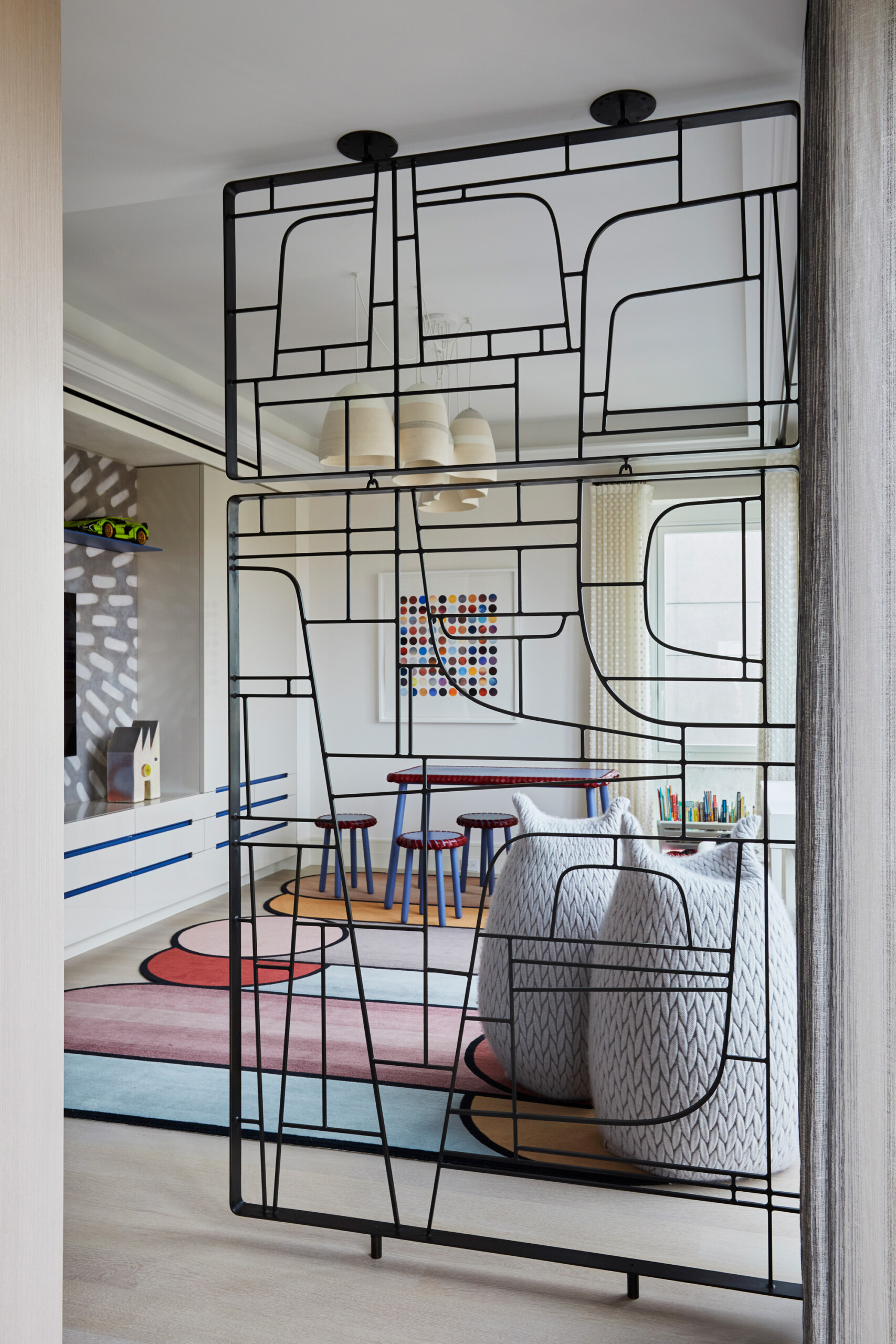 Uptown Penthouse, Play Room, Photography by Genevieve Garruppo