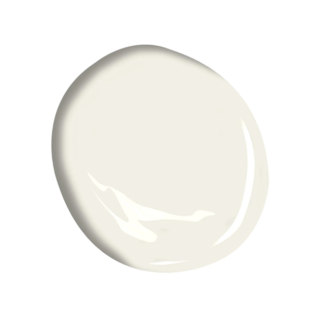 White Dove paint swatch by Benjamin Moore