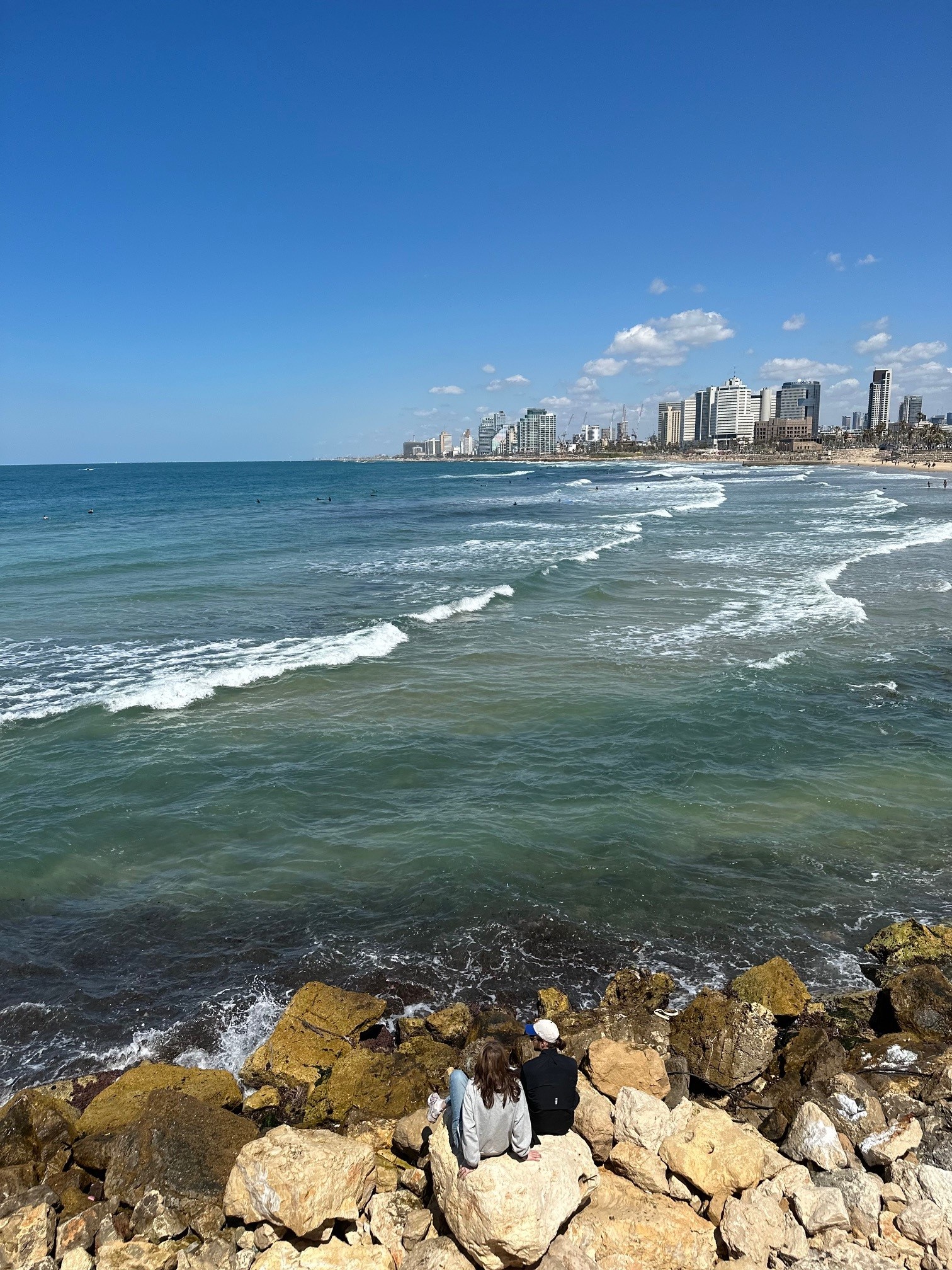 Coast of Tel Aviv, Israel