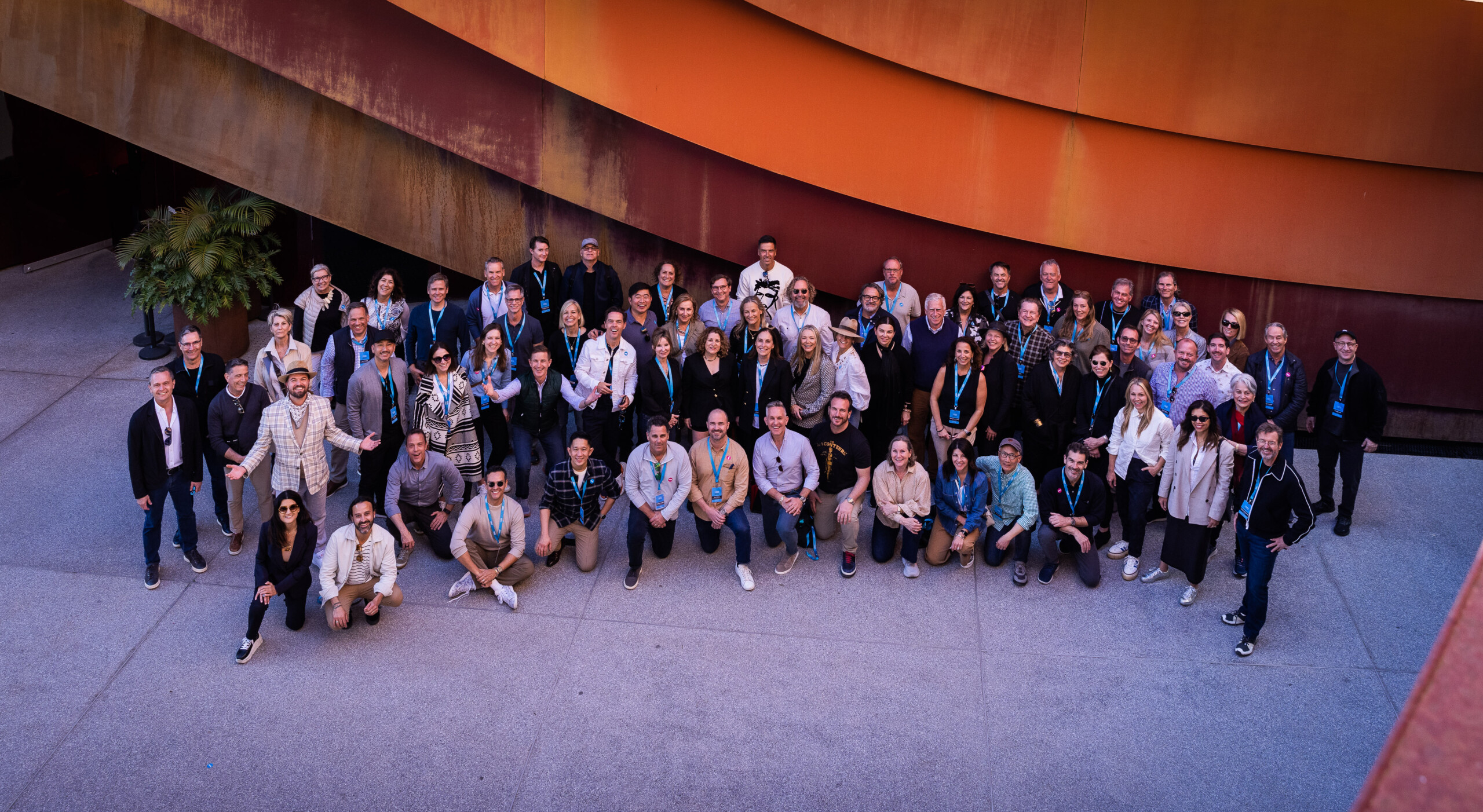 Group photo of Leaders of Design travel to Israel to explore its wonderful architecture and culture
