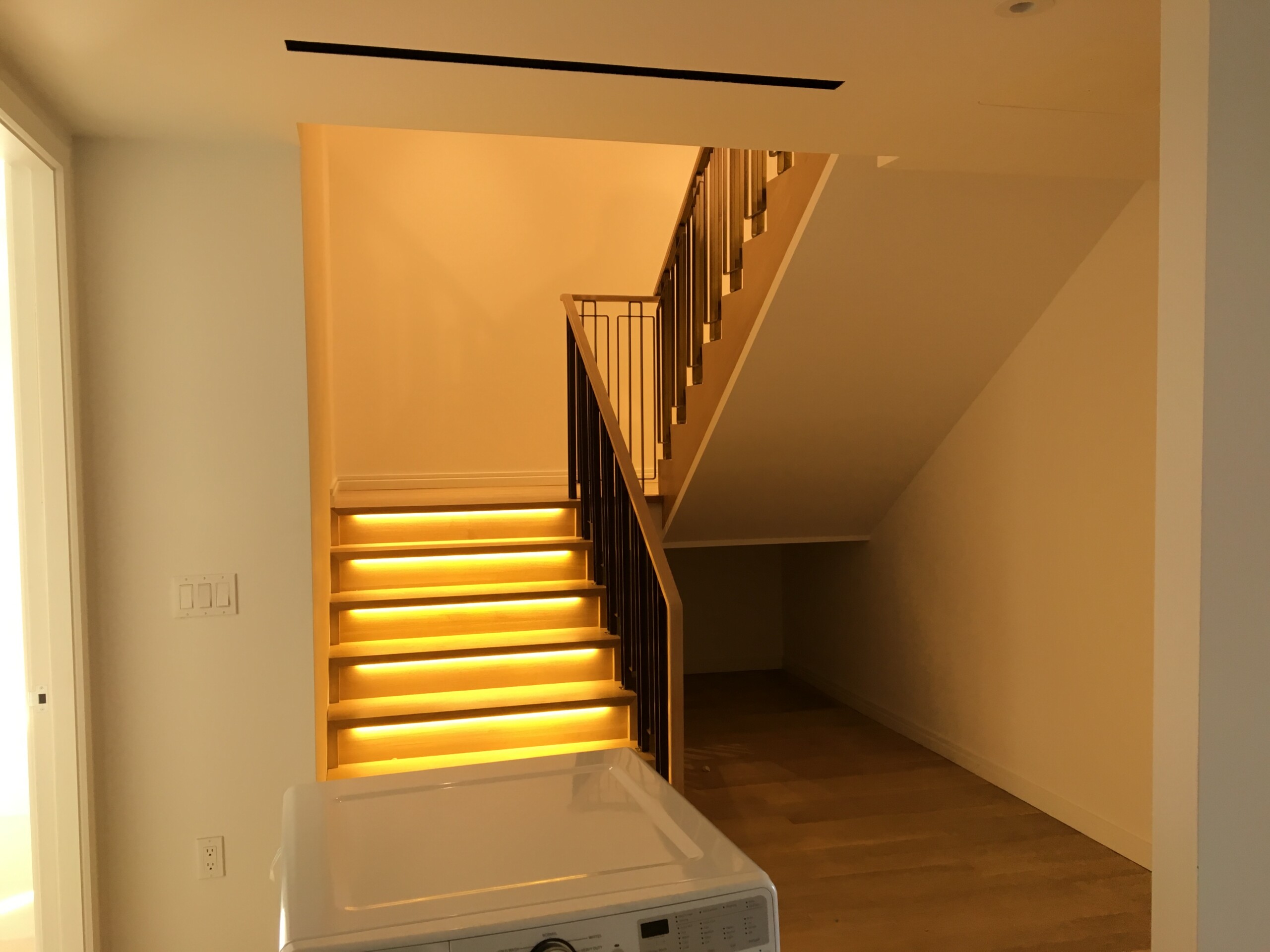 Uptown Penthouse, Stairwell, Before