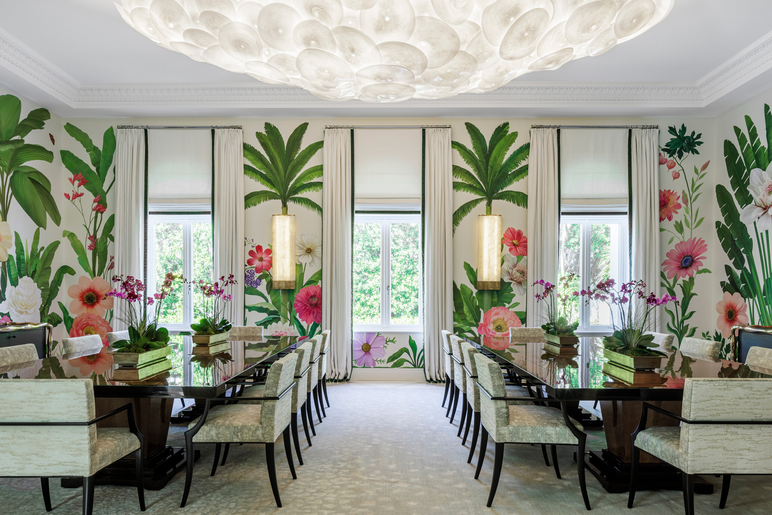 Winter Retreat, Dining Room, Photography by Kris Tamburello