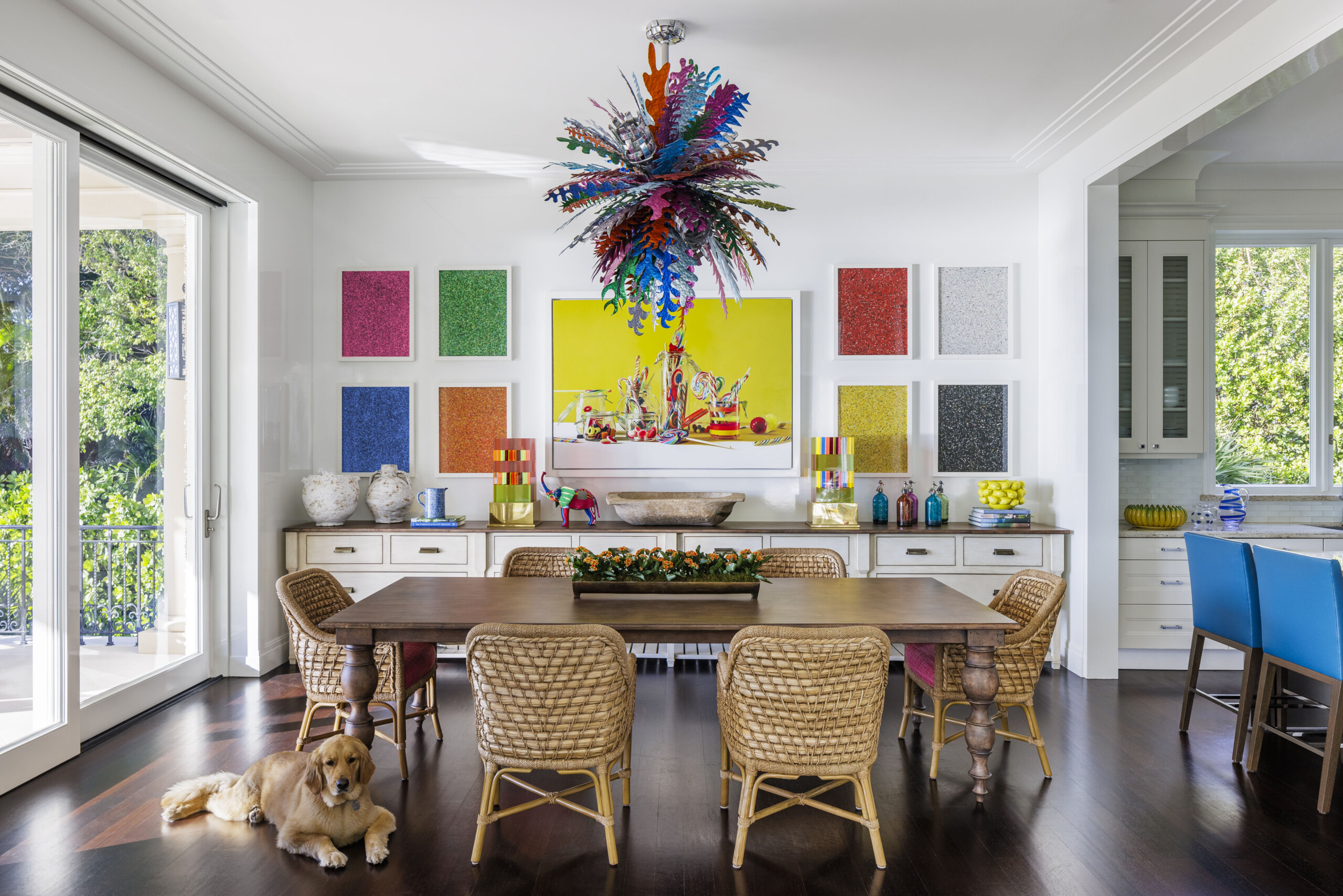 Winter Retreat, Eat-in Kitchen, Photography by Kris Tamburello