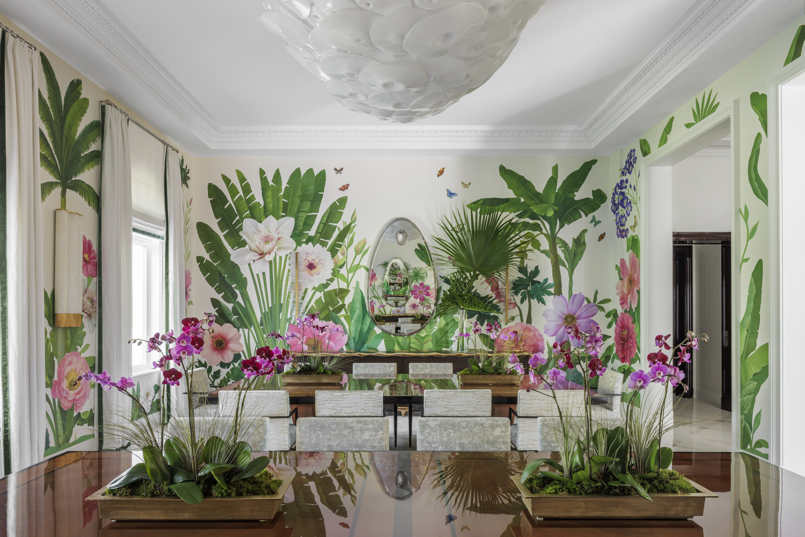 Painted flower by MJ Atelier