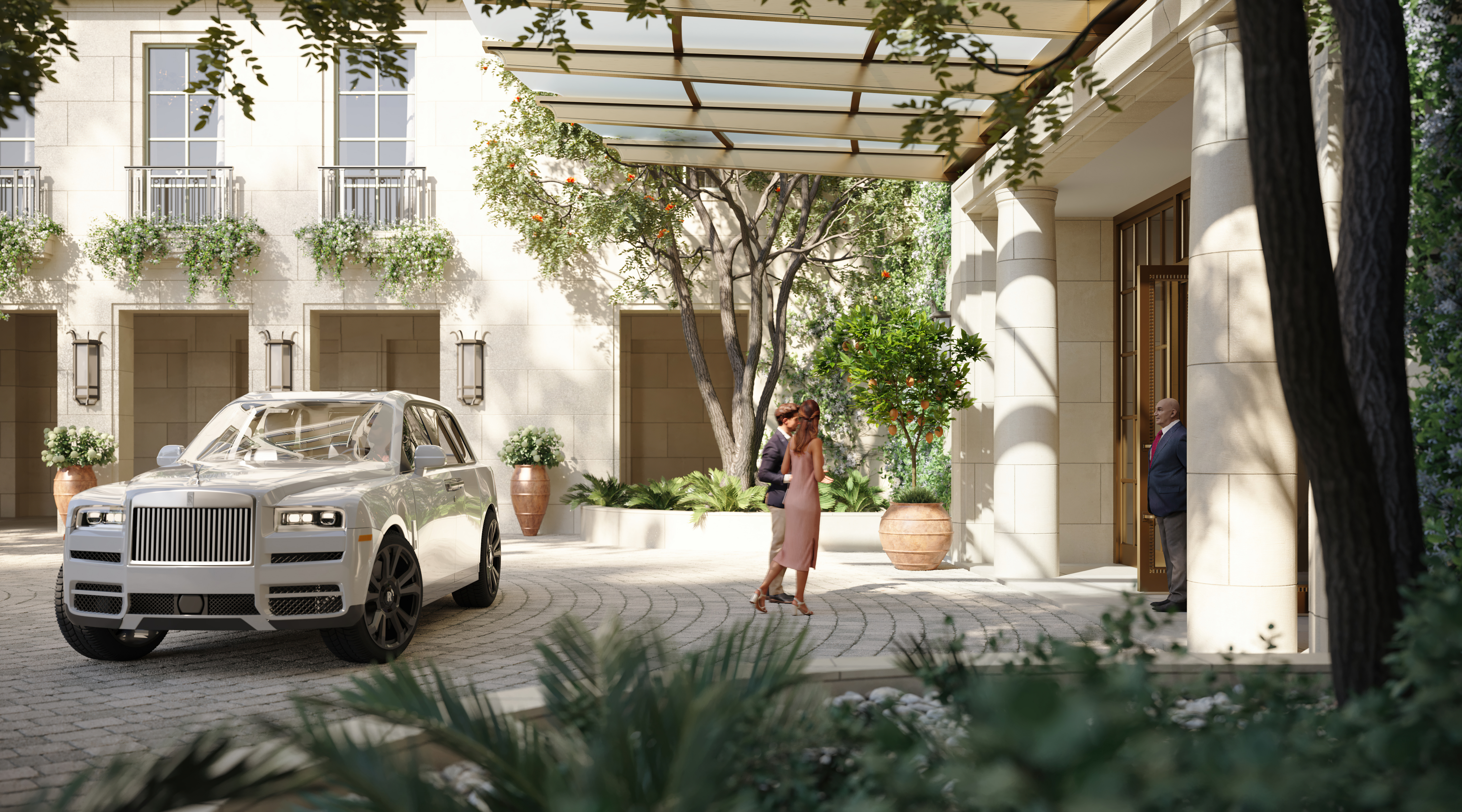 Pembrooke & Ives render of building entrance