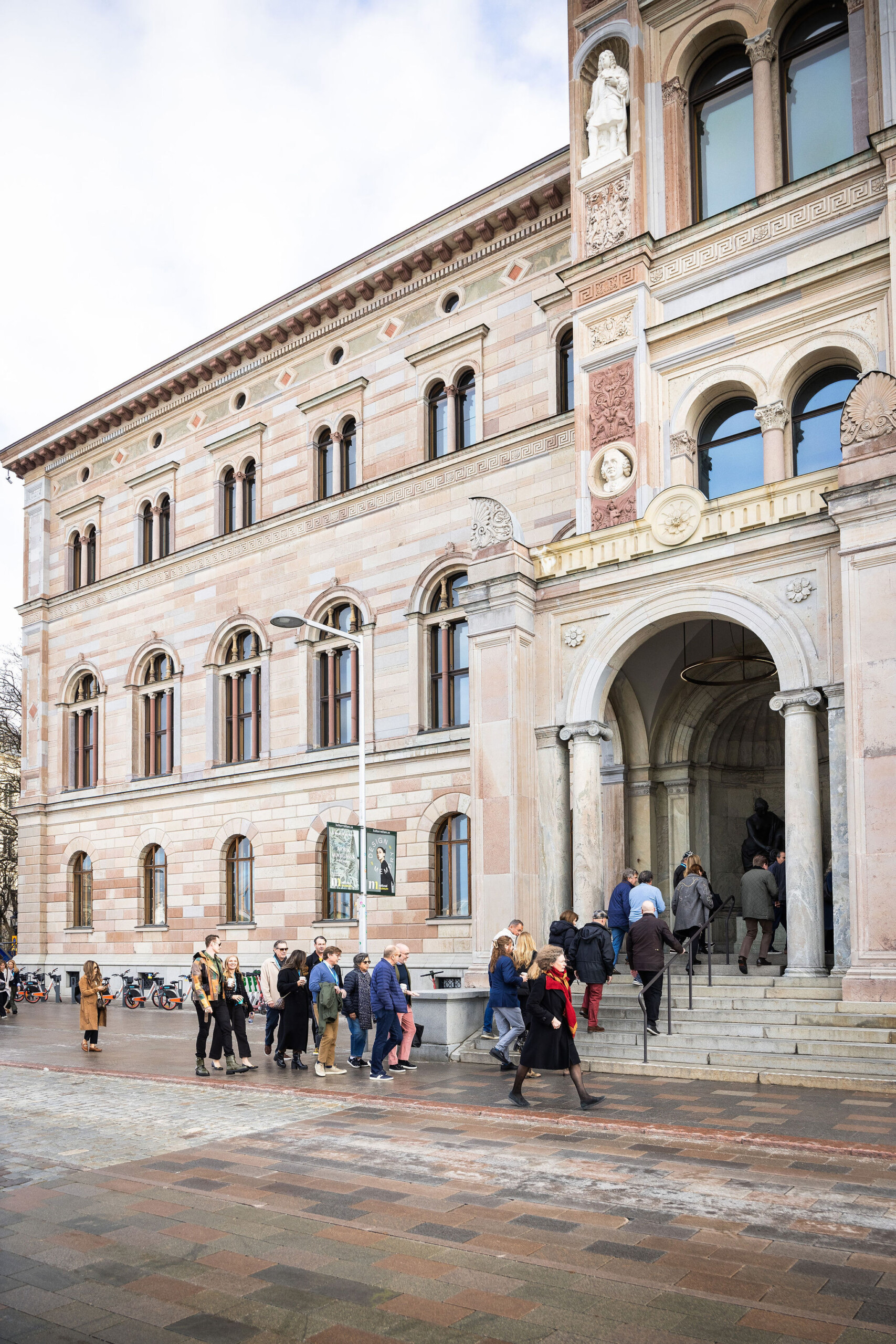 National Museum exterior, Stockholm, Sweden