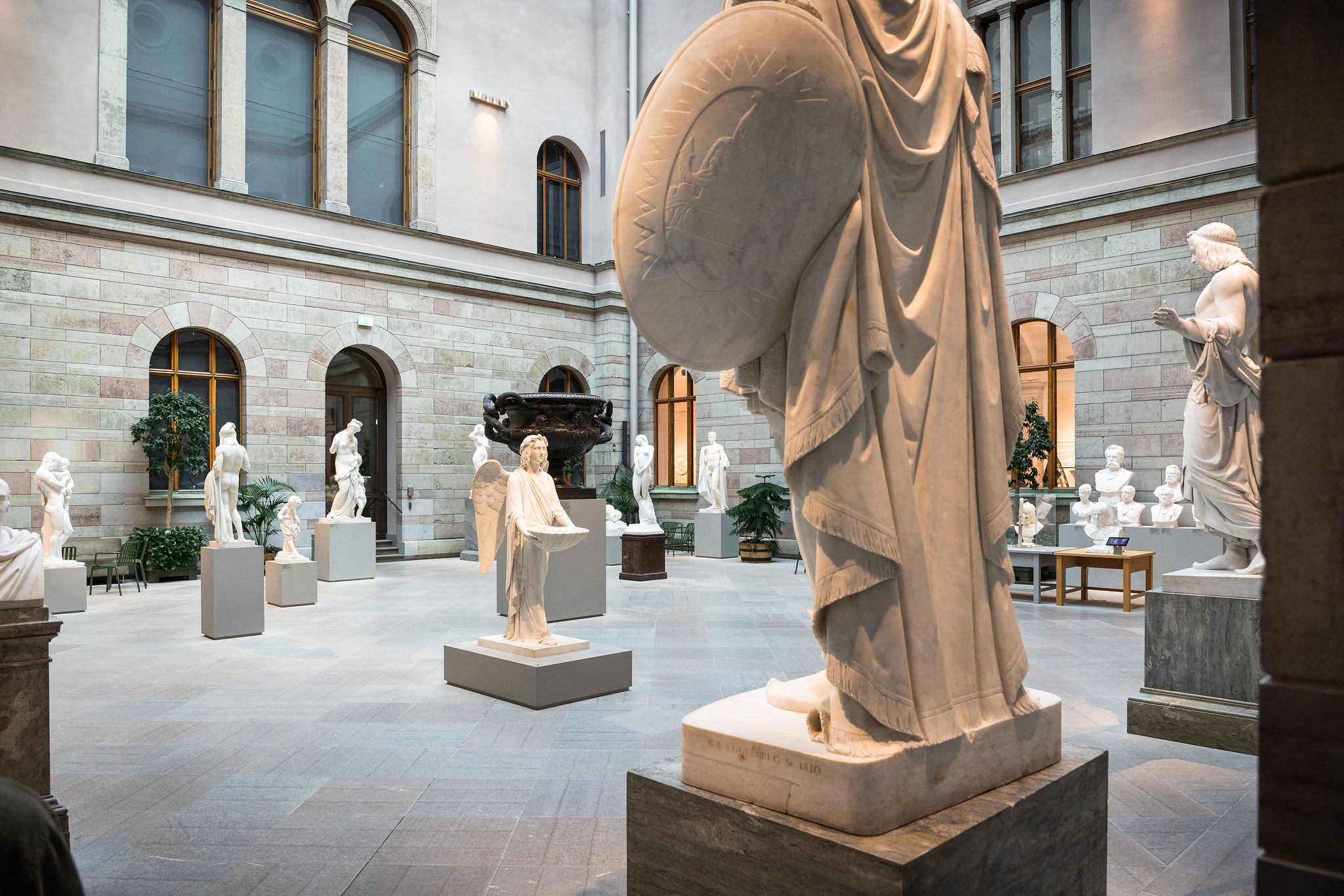 National Museum gallery, Stockholm, Sweden