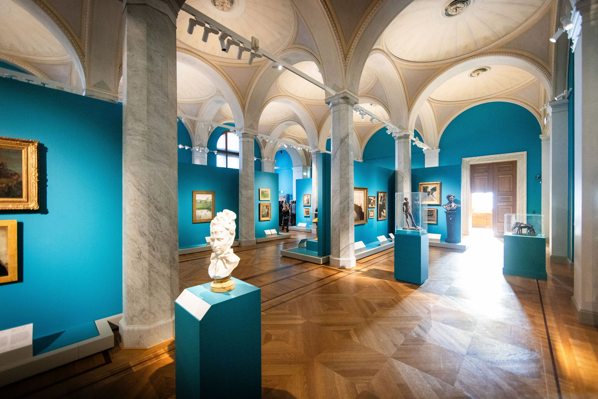 National Museum gallery, Stockholm, Sweden