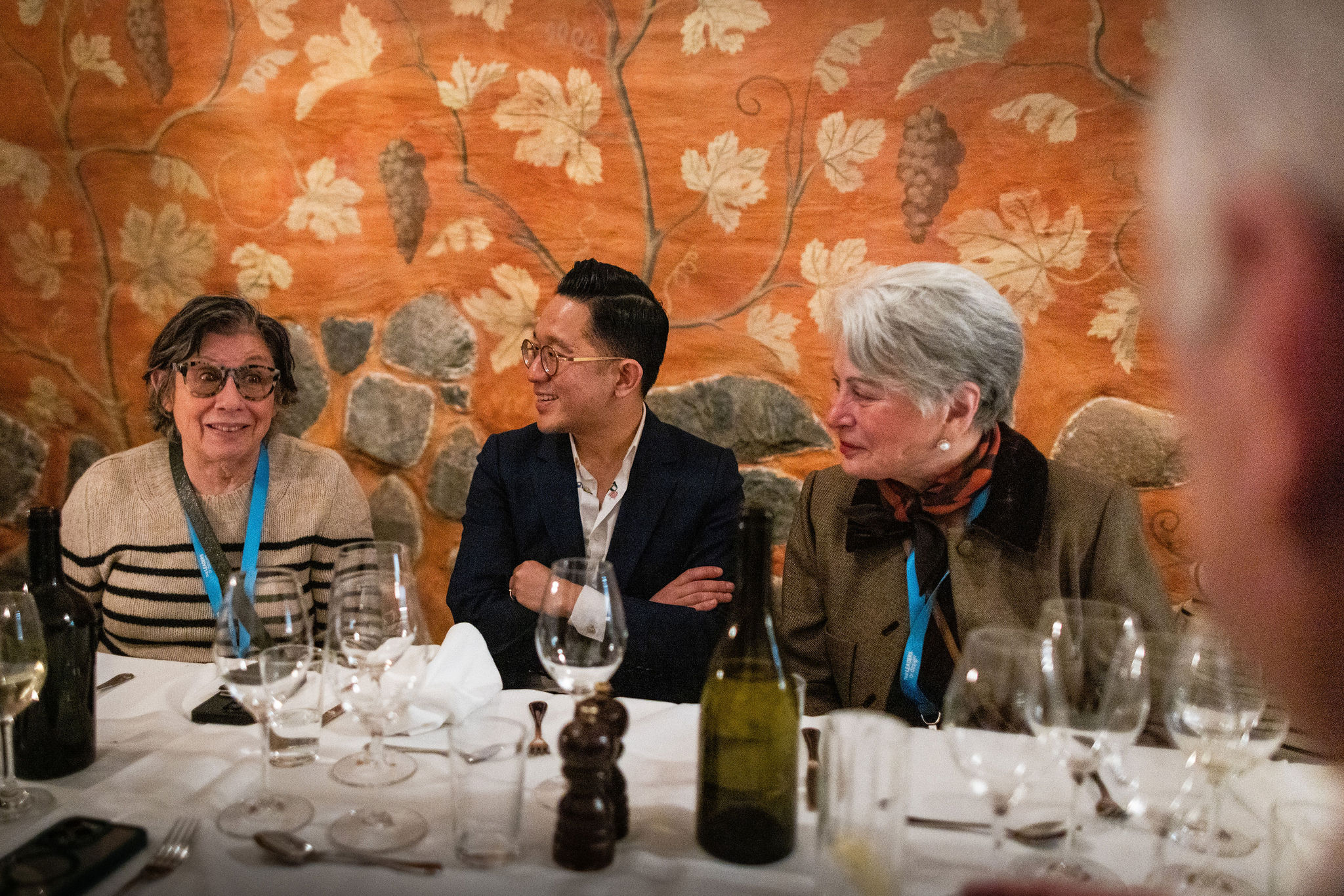 Francis Nicdao at dinner in Stockholm, Sweden