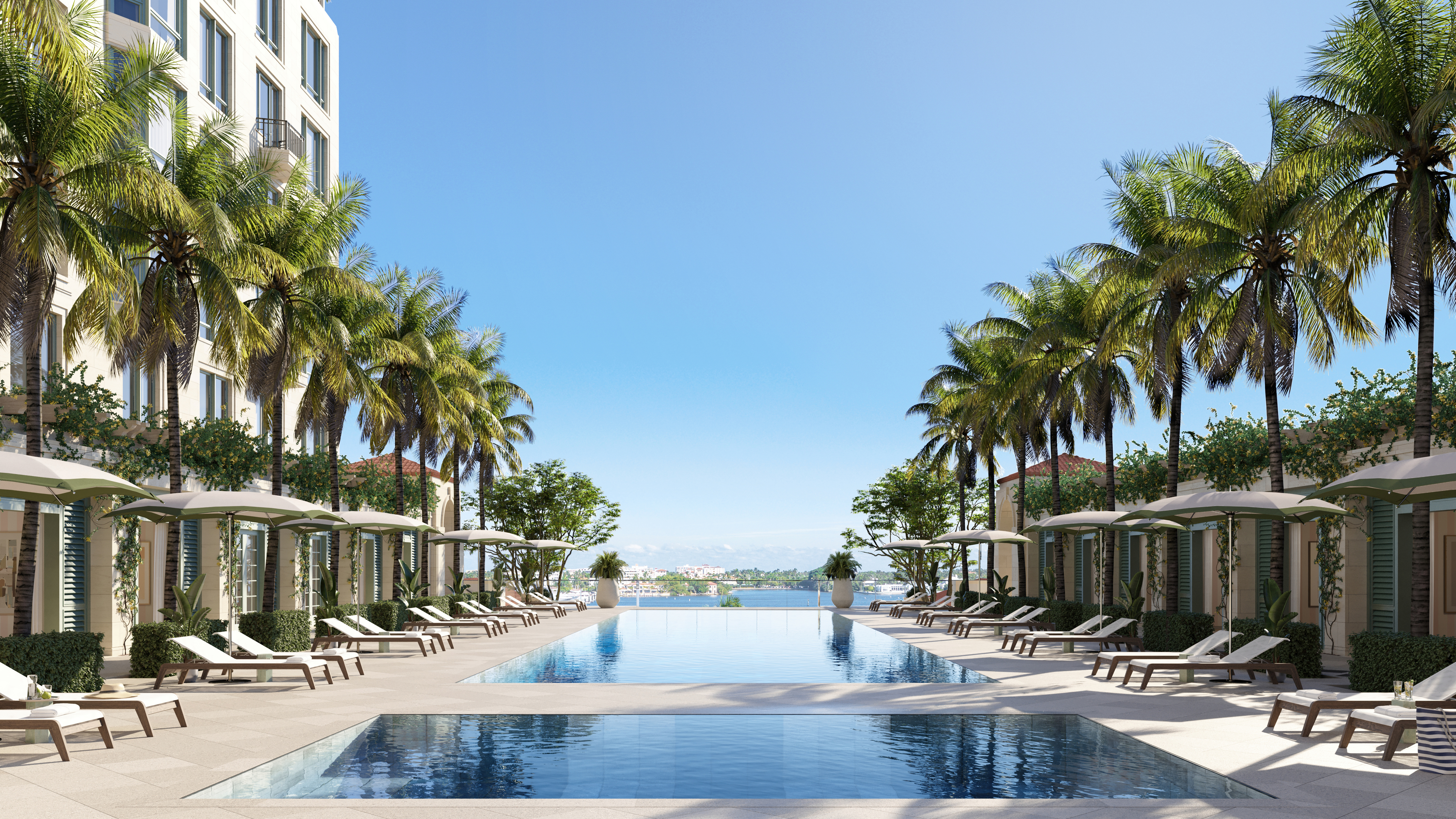 Pembrooke & Ives design of infinity pool