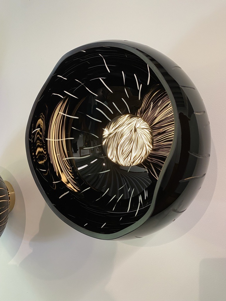 Vezzini & Chen light fixture, Rossana Orlandi, 2024 Milan Design Week