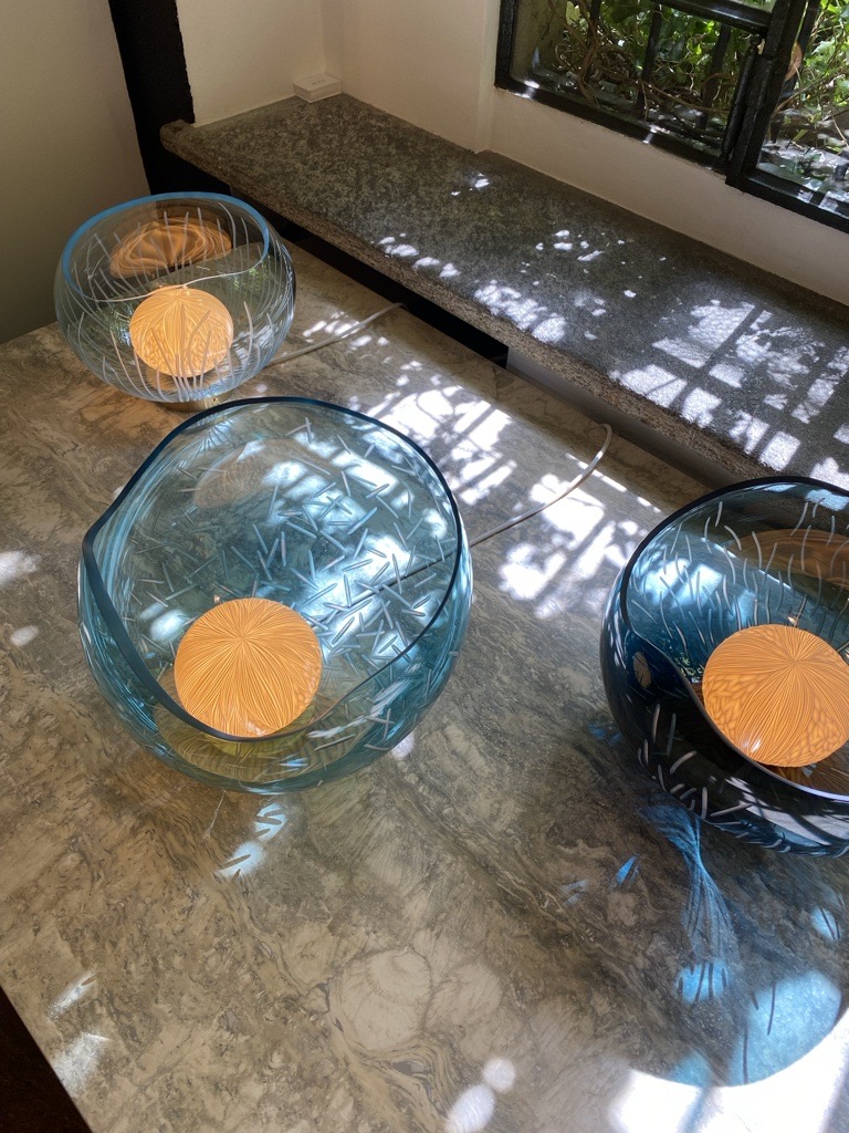 Vezzini & Chen light fixture, Rossana Orlandi, 2024 Milan Design Week