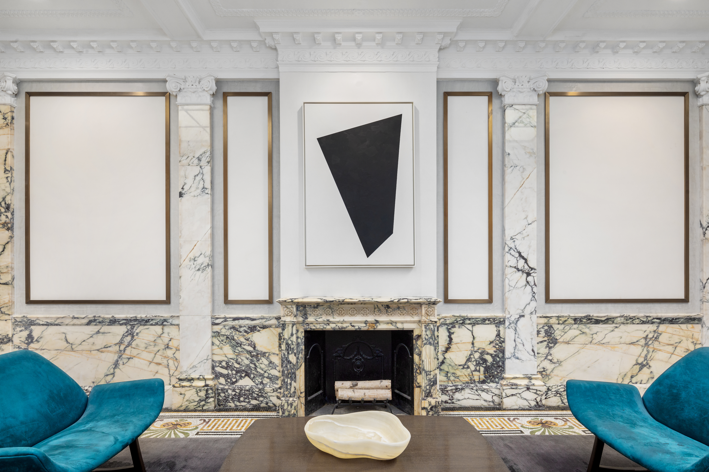 The Astor lobby, Interior Design by Pembrooke & Ives, Photography by Evan Joseph