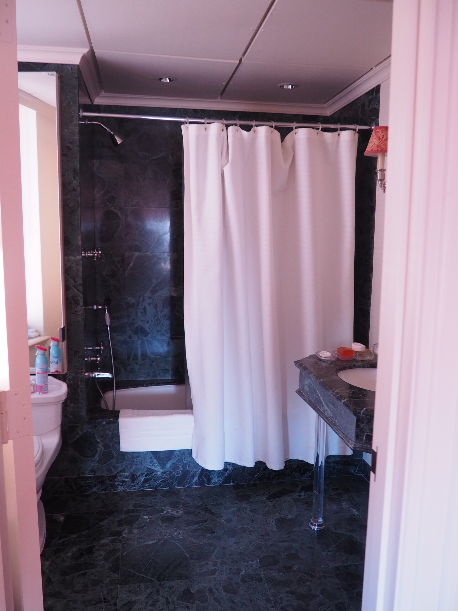 Luxe Urban Expansion, Primary Bathroom, Before