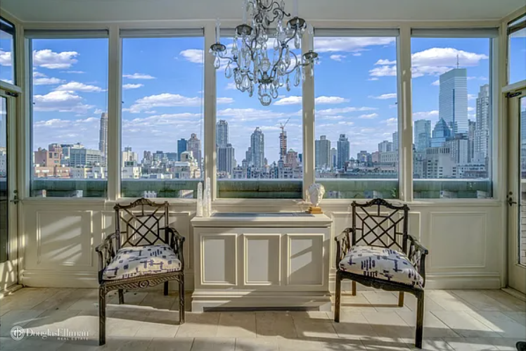 Luxe Urban Abode sunroom, Before