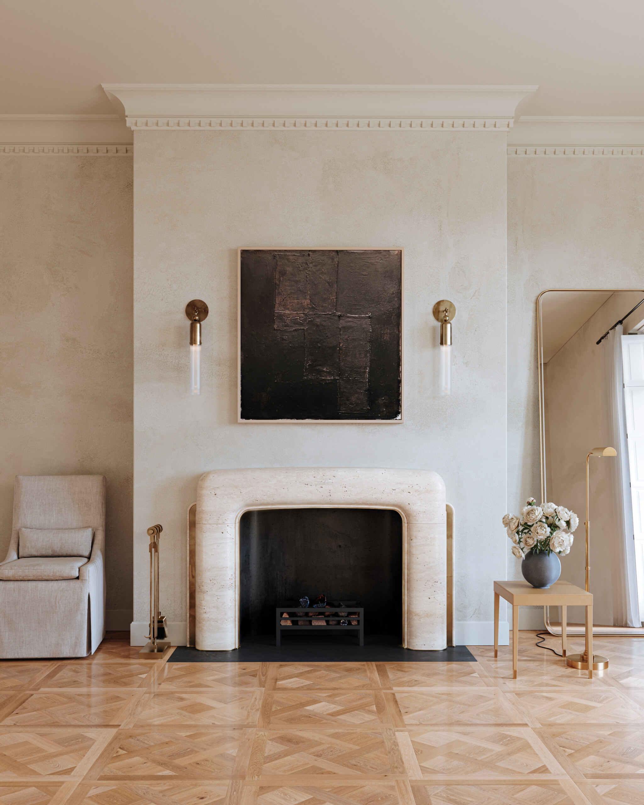 Pembrooke & Ives X Chesneys, The Mercury fireplace