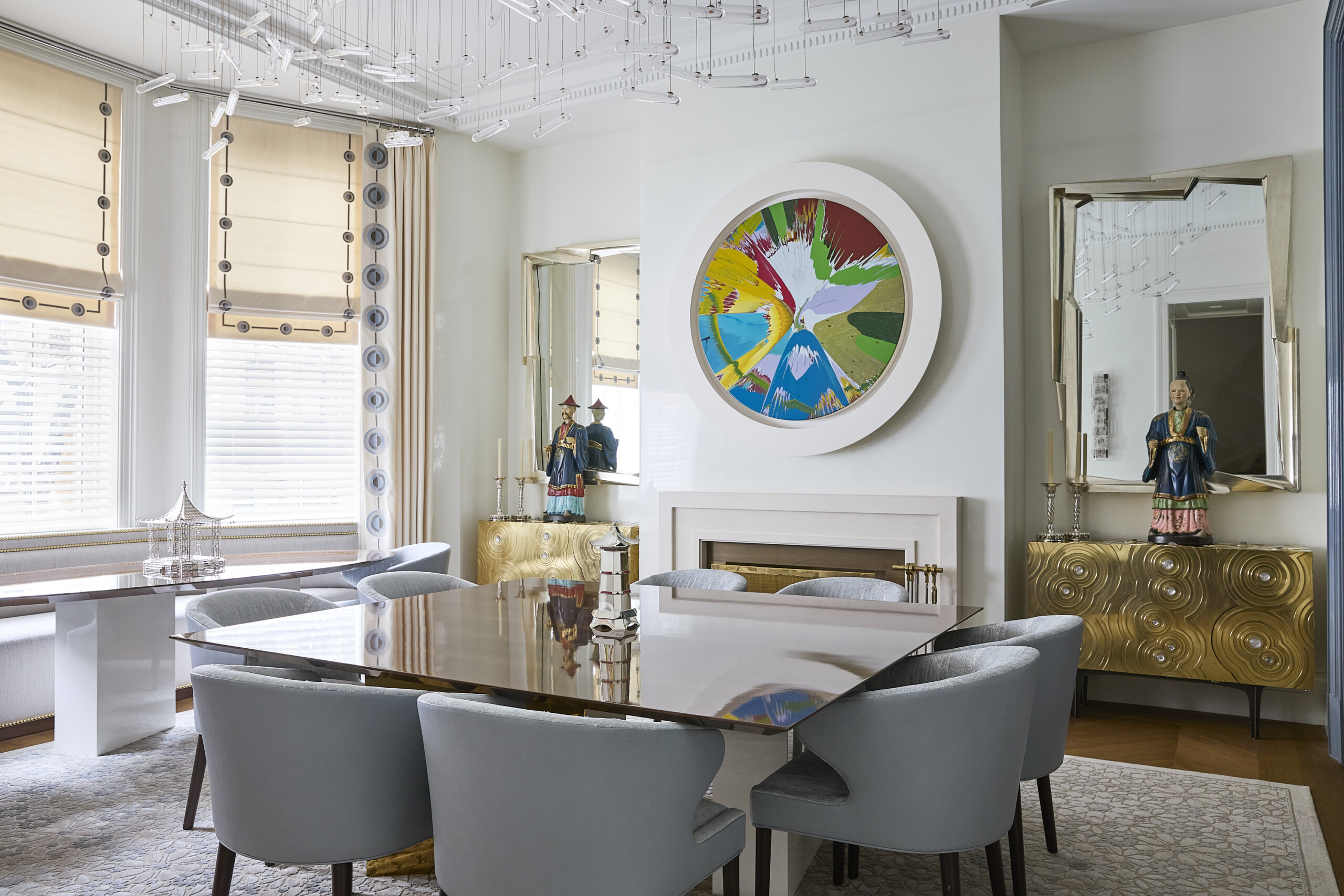 Gold Coast Townhouse, Dining Room, Photography by Genevieve Garruppo