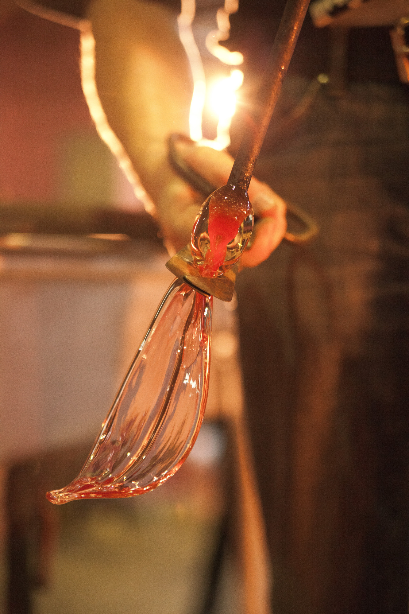 Lasvit glassblowing production image